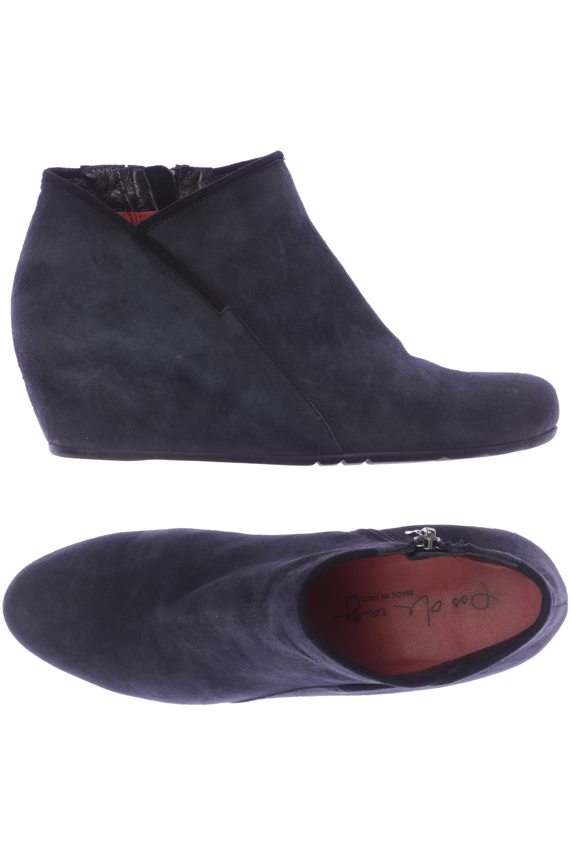 

pas de rouge Damen Stiefelette, grau, Gr. 38.5