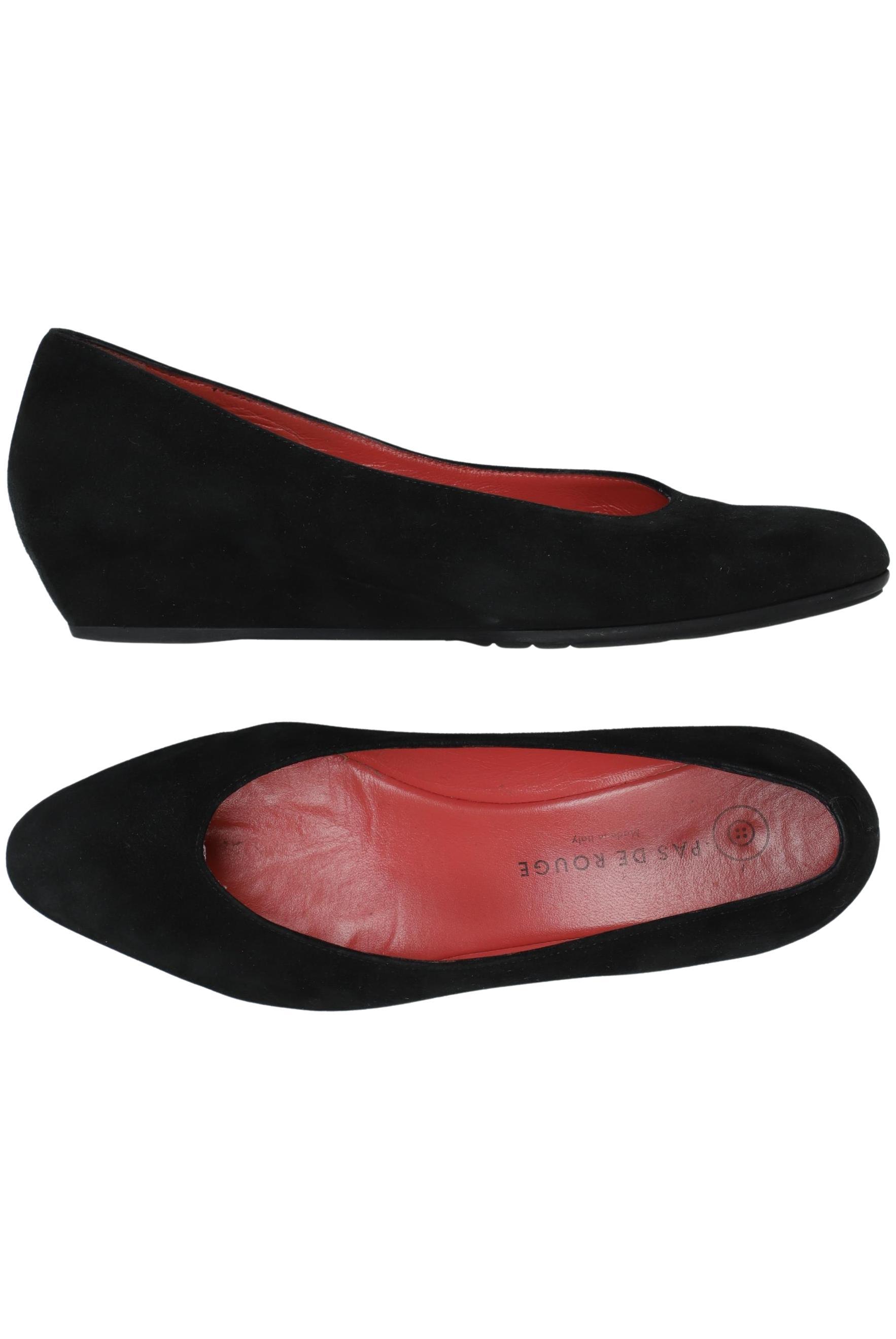 

pas de rouge Damen Pumps, schwarz, Gr. 39