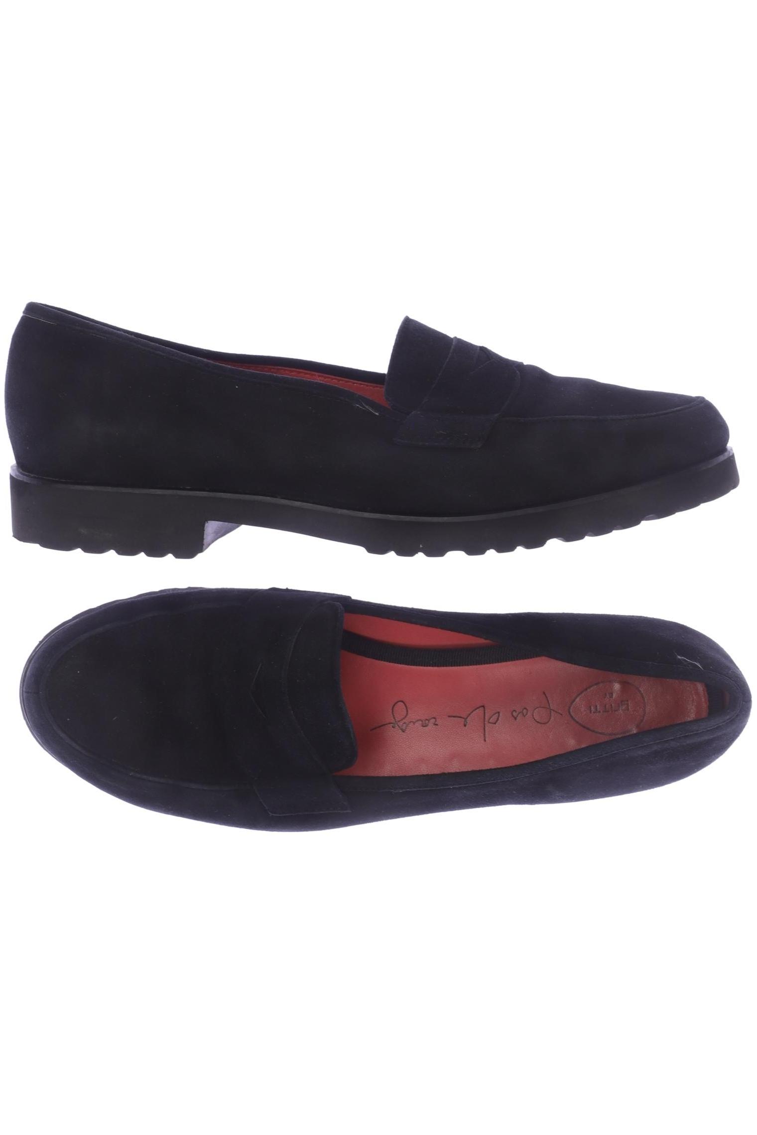 

pas de rouge Damen Halbschuh, schwarz, Gr. 40