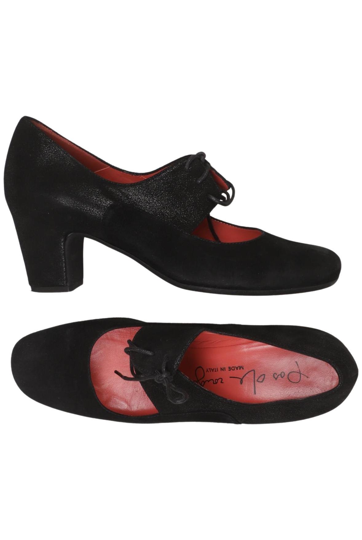 

pas de rouge Damen Pumps, schwarz, Gr. 40