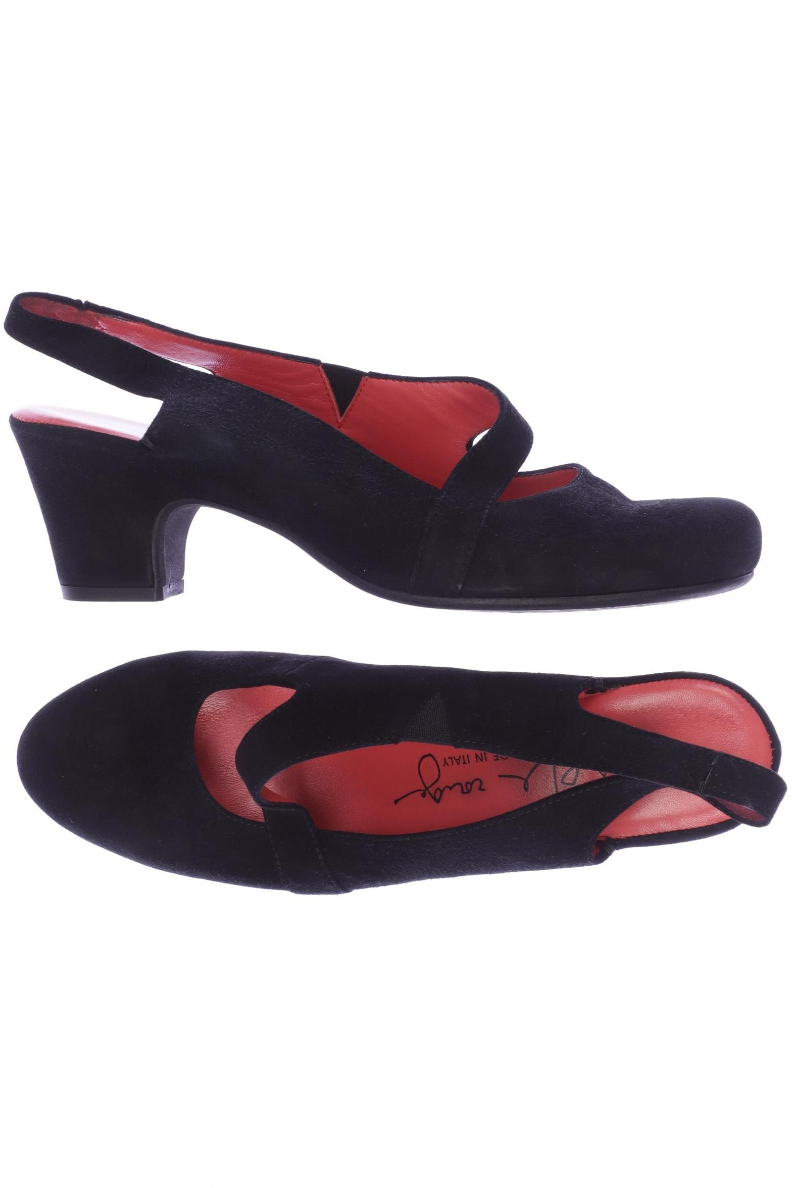 

pas de rouge Damen Pumps, schwarz, Gr. 39