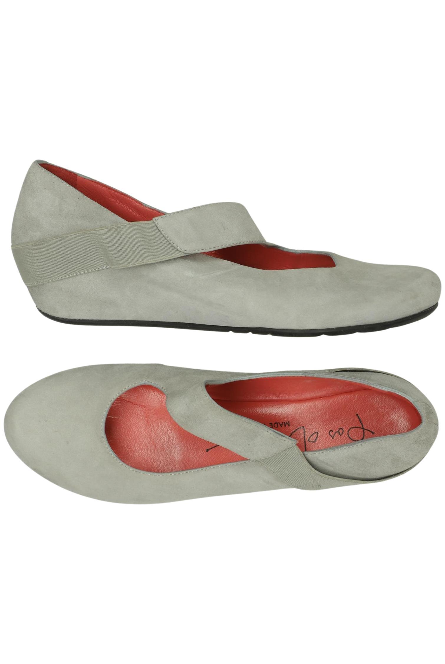 

pas de rouge Damen Pumps, grau, Gr. 37.5