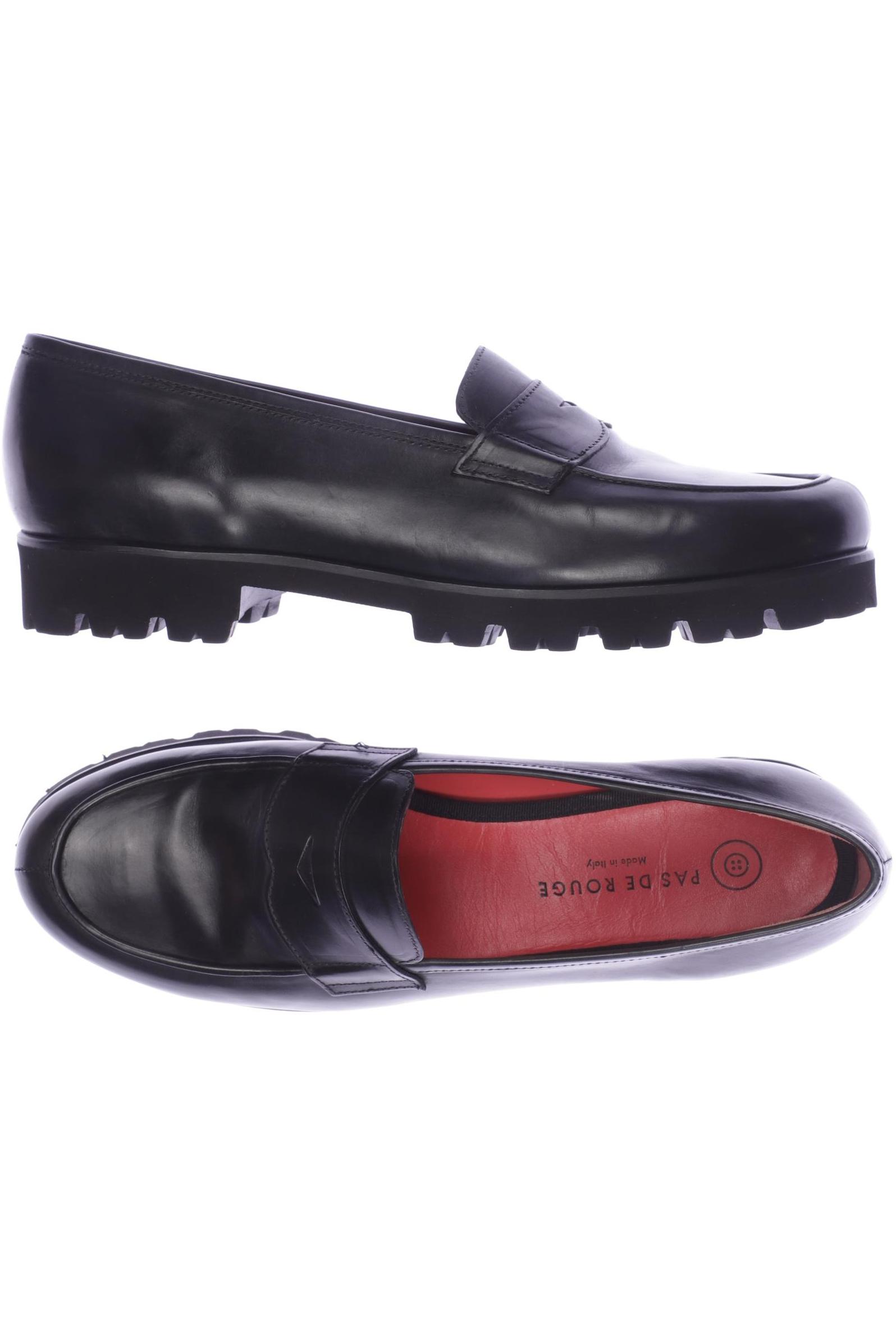 

pas de rouge Damen Halbschuh, schwarz, Gr. 42
