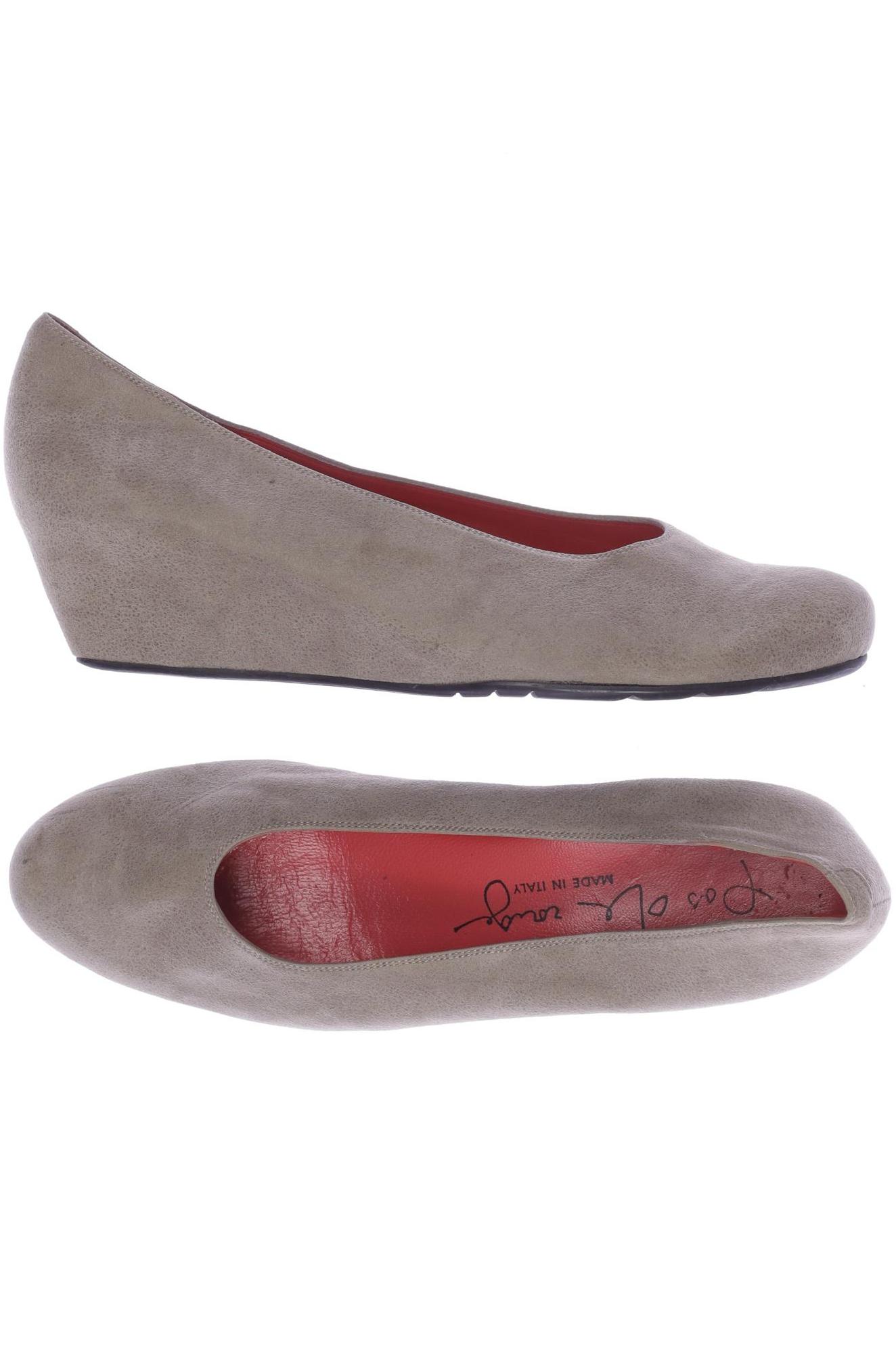 

pas de rouge Damen Pumps, beige, Gr. 41