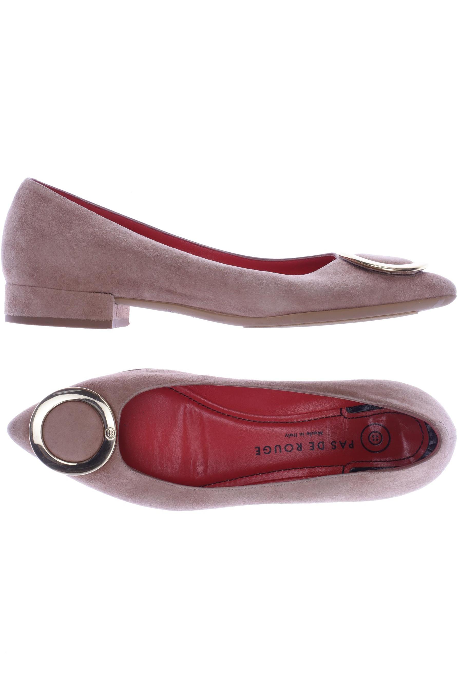 

pas de rouge Damen Ballerinas, pink, Gr. 36