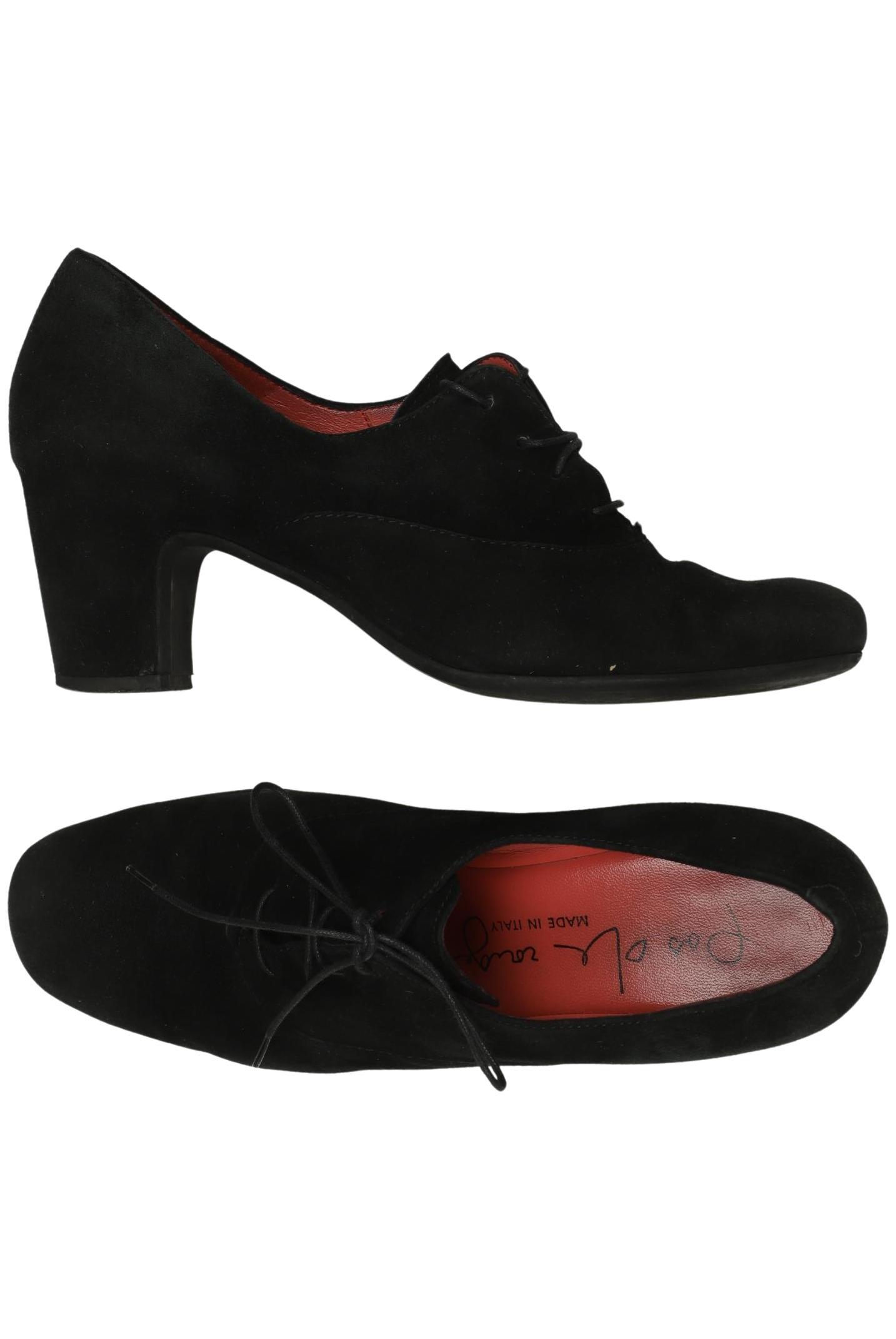 

pas de rouge Damen Halbschuh, schwarz, Gr. 39