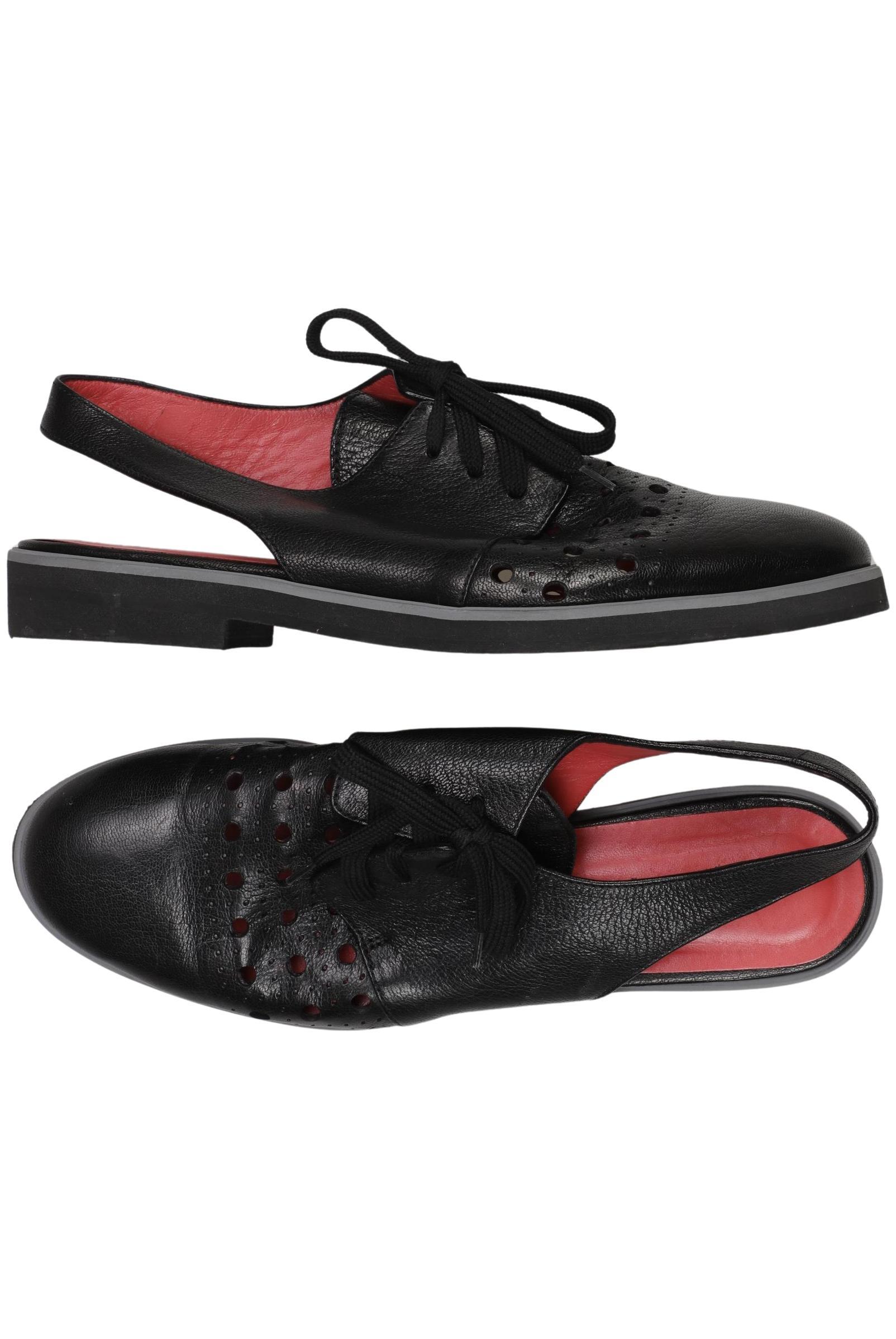 

pas de rouge Damen Halbschuh, schwarz, Gr. 39.5