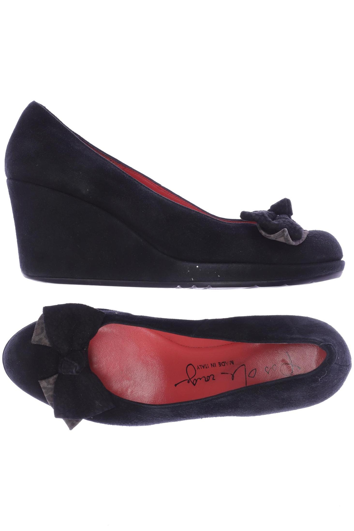 

pas de rouge Damen Pumps, schwarz, Gr. 38