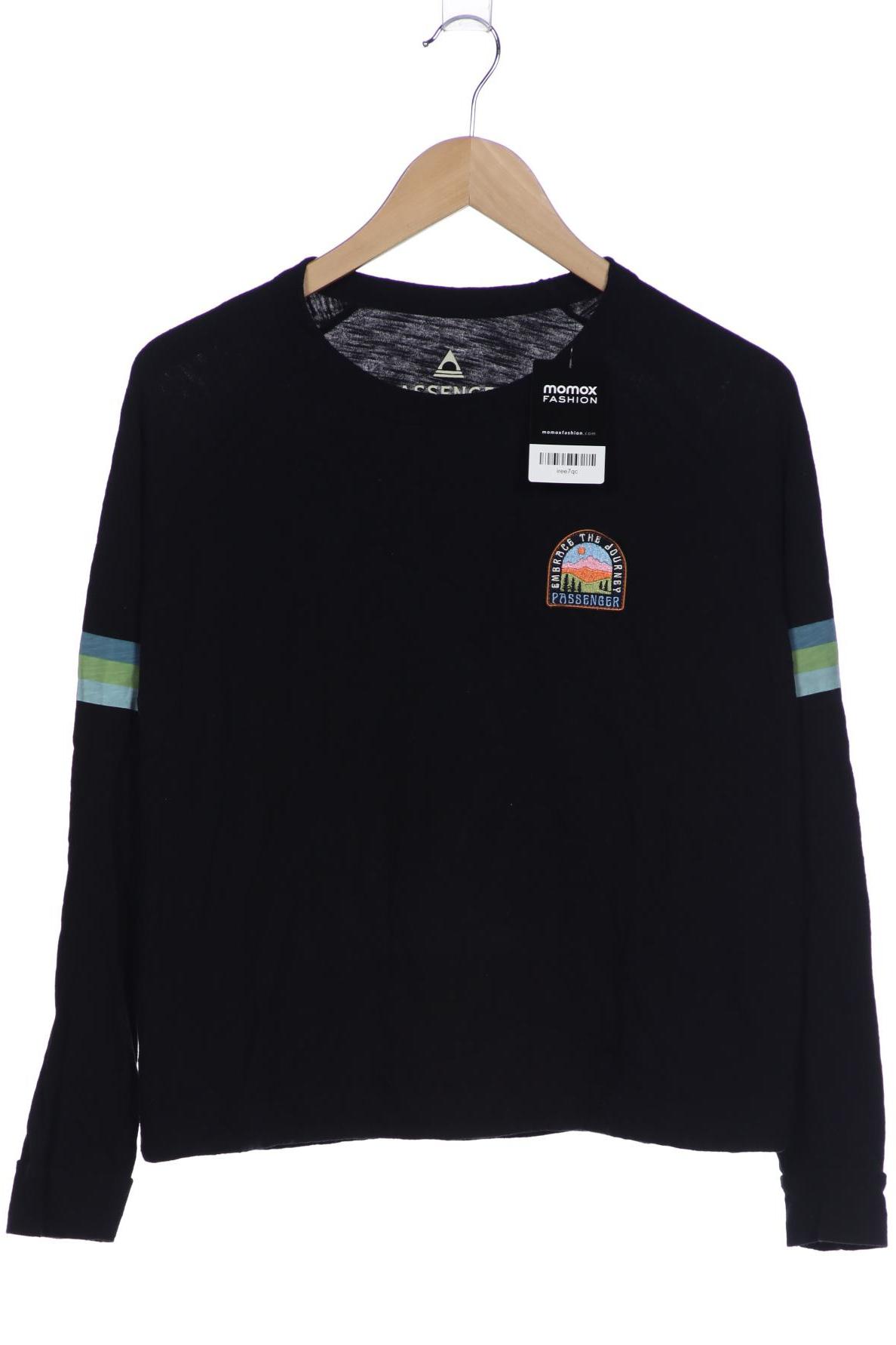 

Passenger Damen Langarmshirt, schwarz, Gr. 34