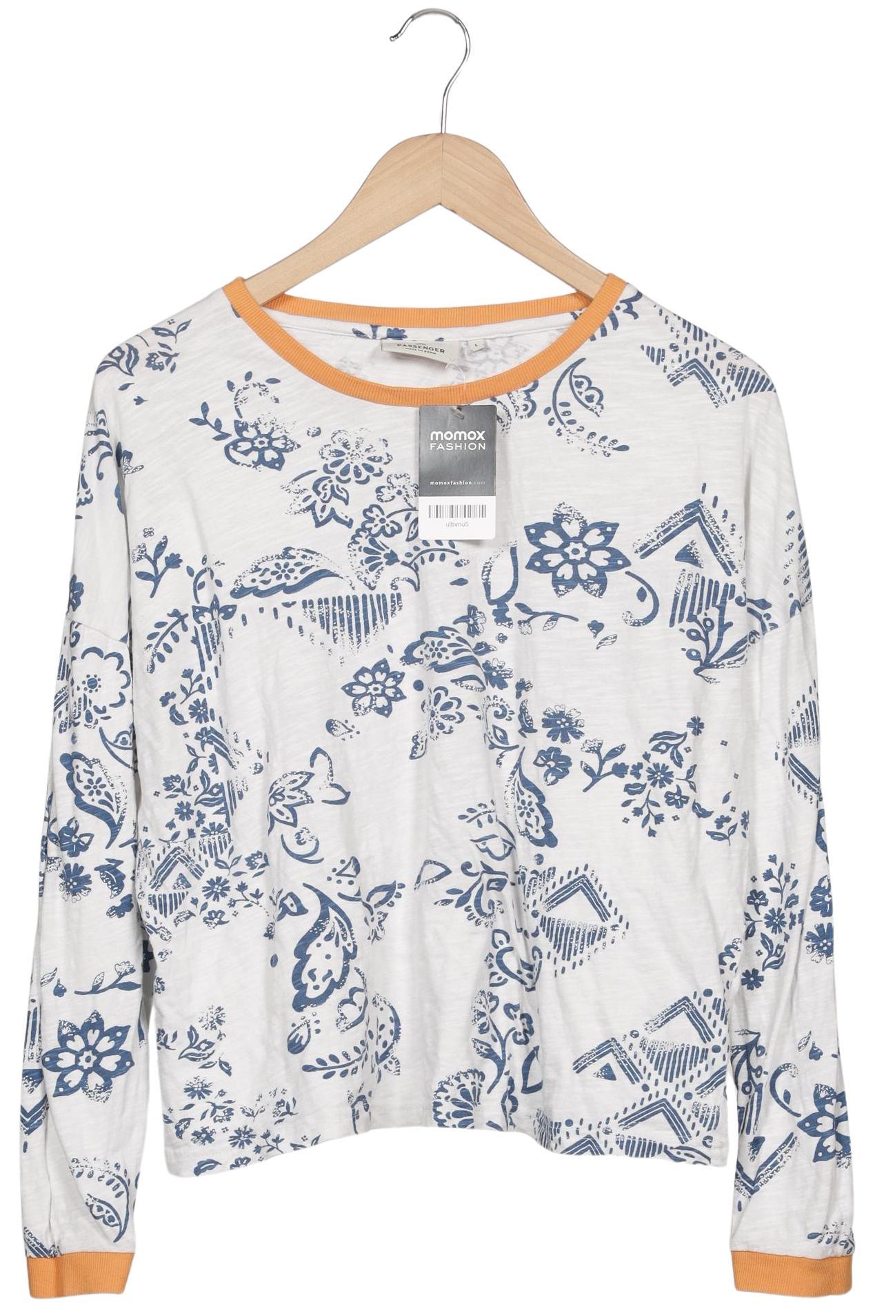 

Passenger Damen Langarmshirt, weiß, Gr. 42