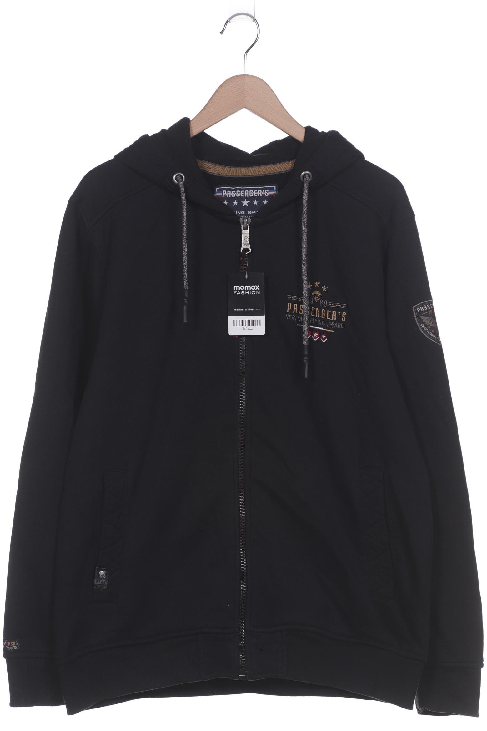 

Passenger Herren Kapuzenpullover, schwarz, Gr. 54