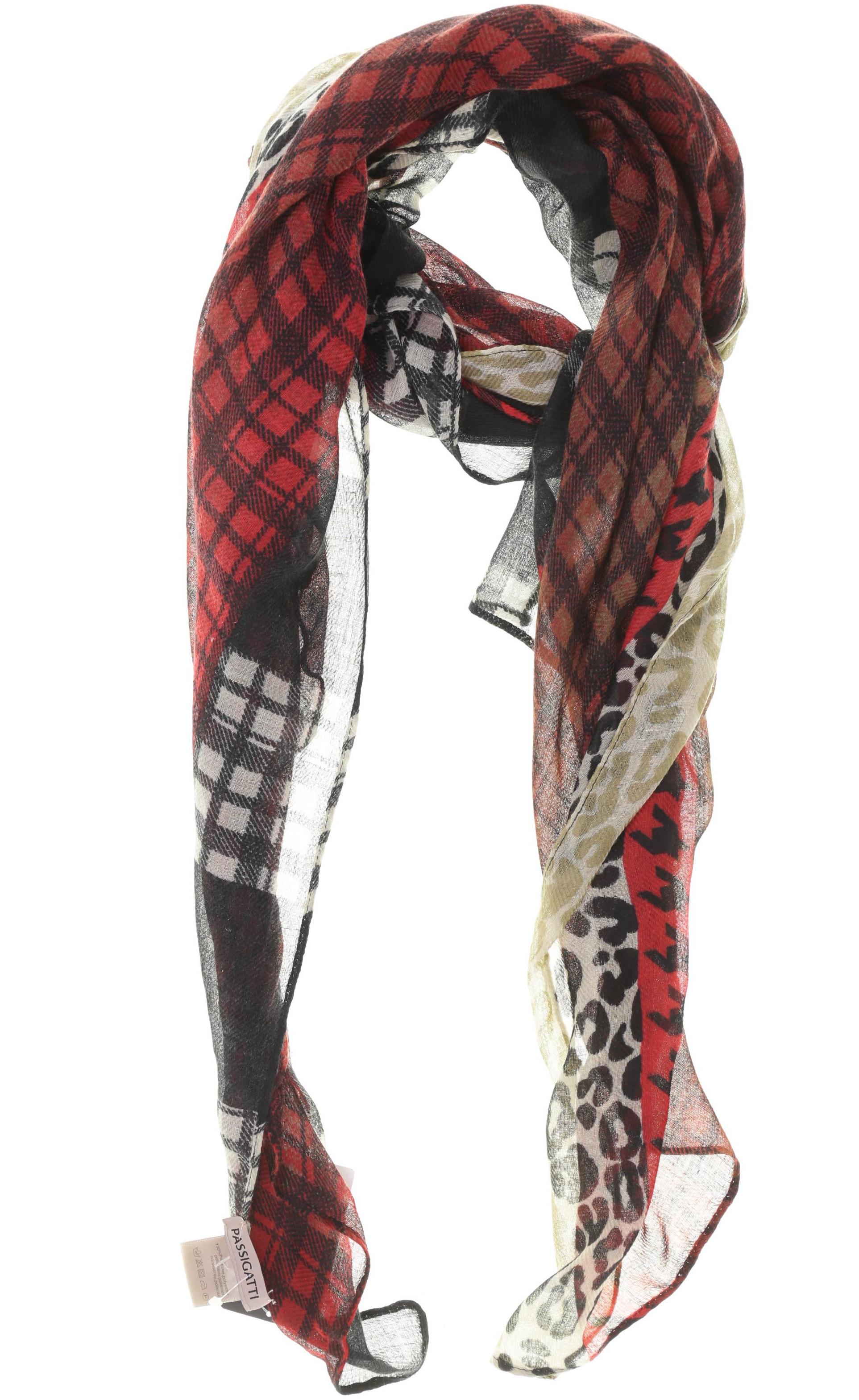 

Passigatti Damen Schal, rot, Gr.