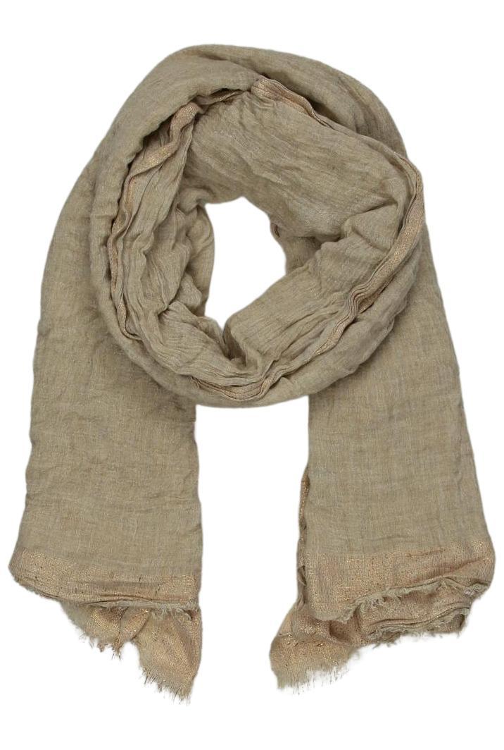 

Passigatti Damen Schal, beige, Gr.