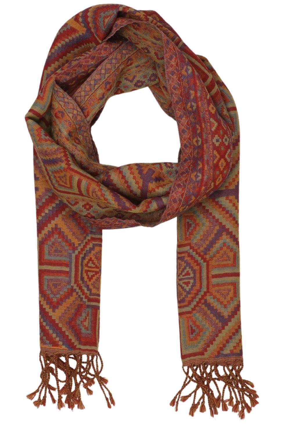 

Passigatti Damen Schal, rot, Gr.