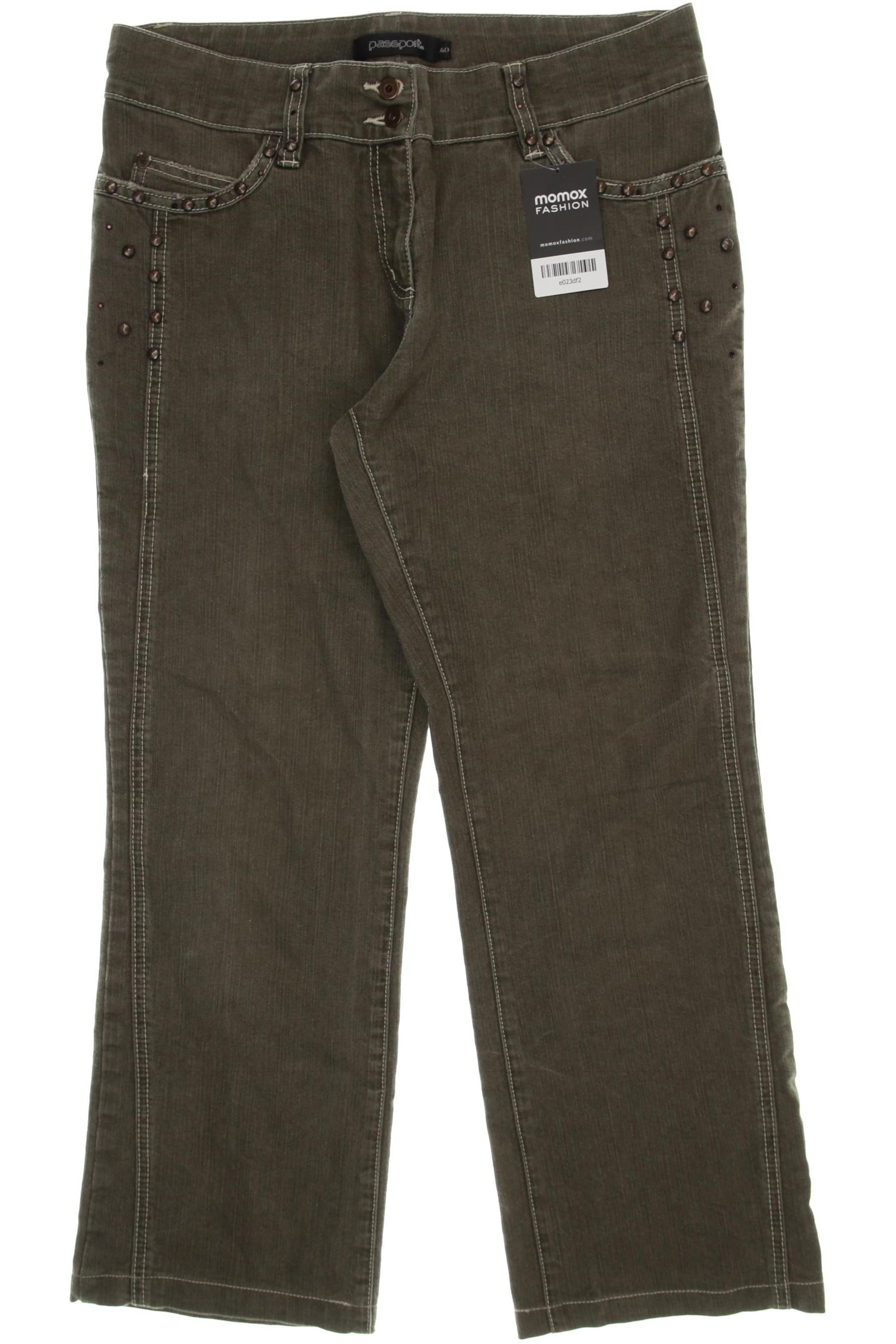 

passport Damen Jeans, grün, Gr. 40