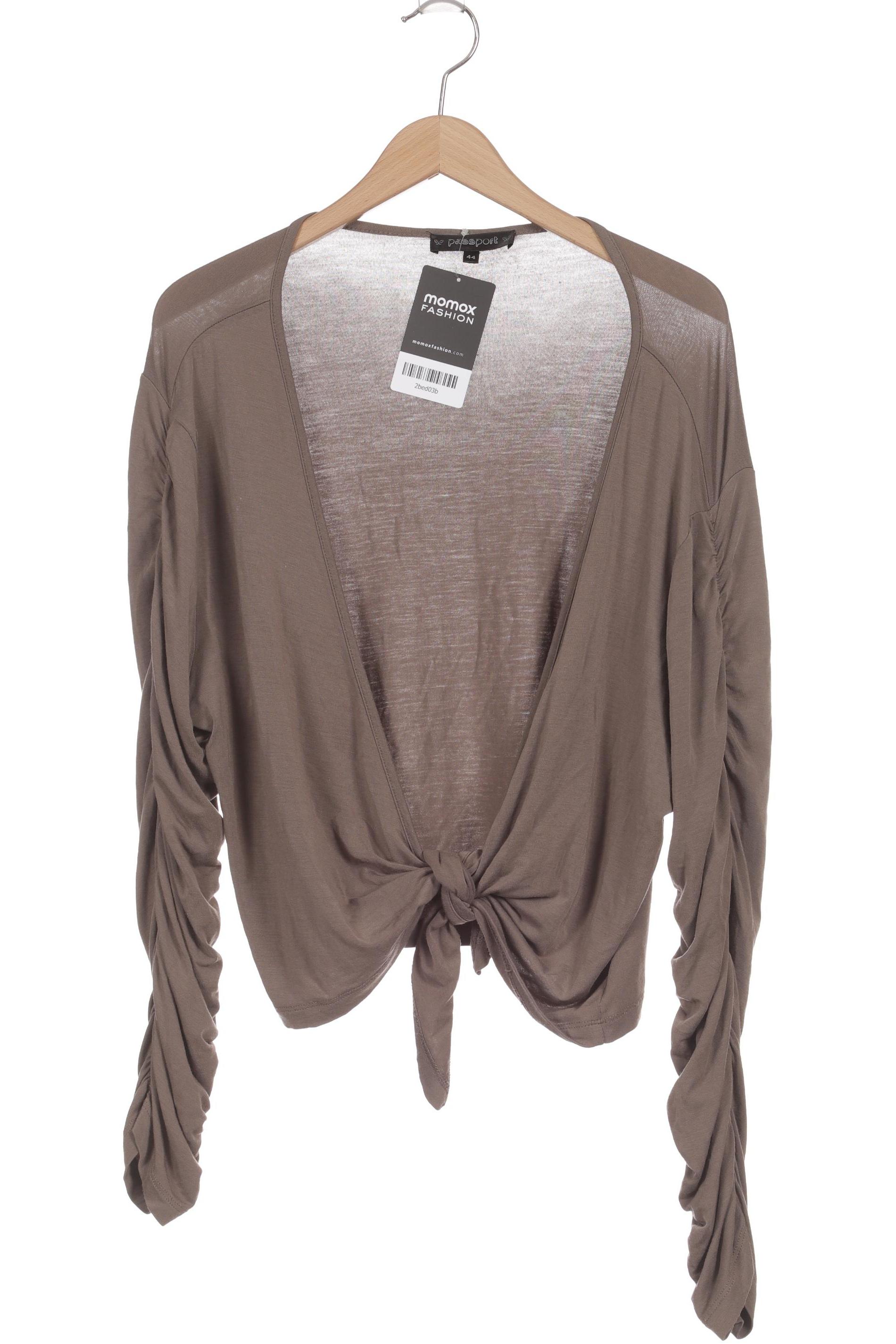 

passport Damen Strickjacke, braun, Gr. 44