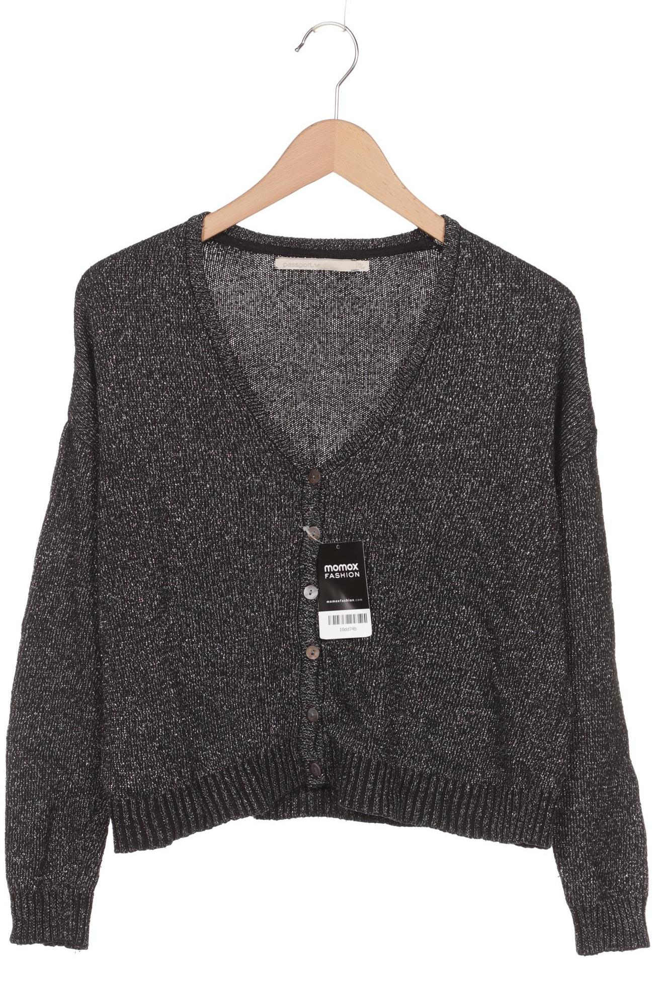 

passport Damen Strickjacke, schwarz