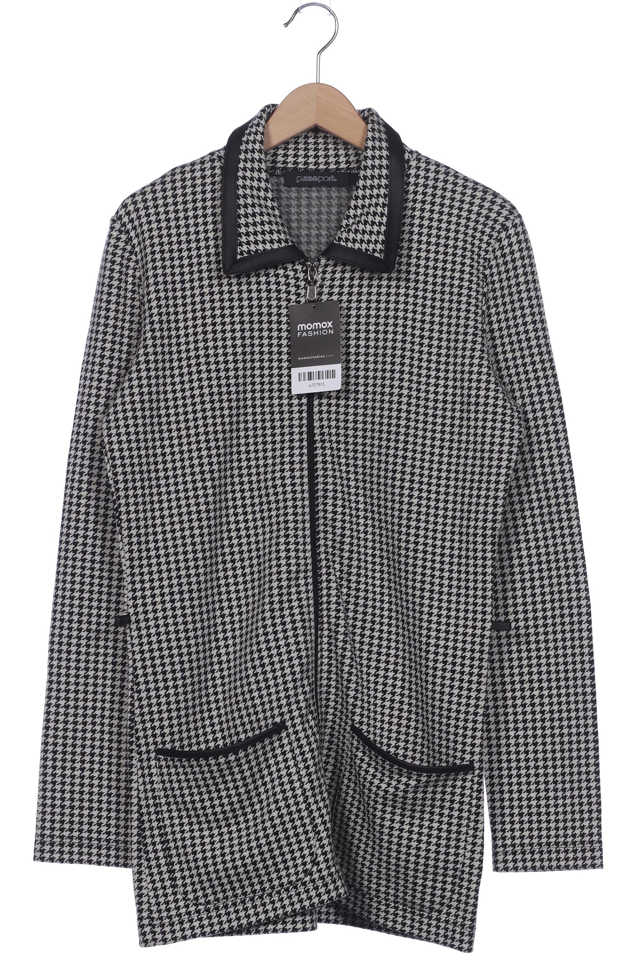 

passport Damen Strickjacke, schwarz, Gr. 36