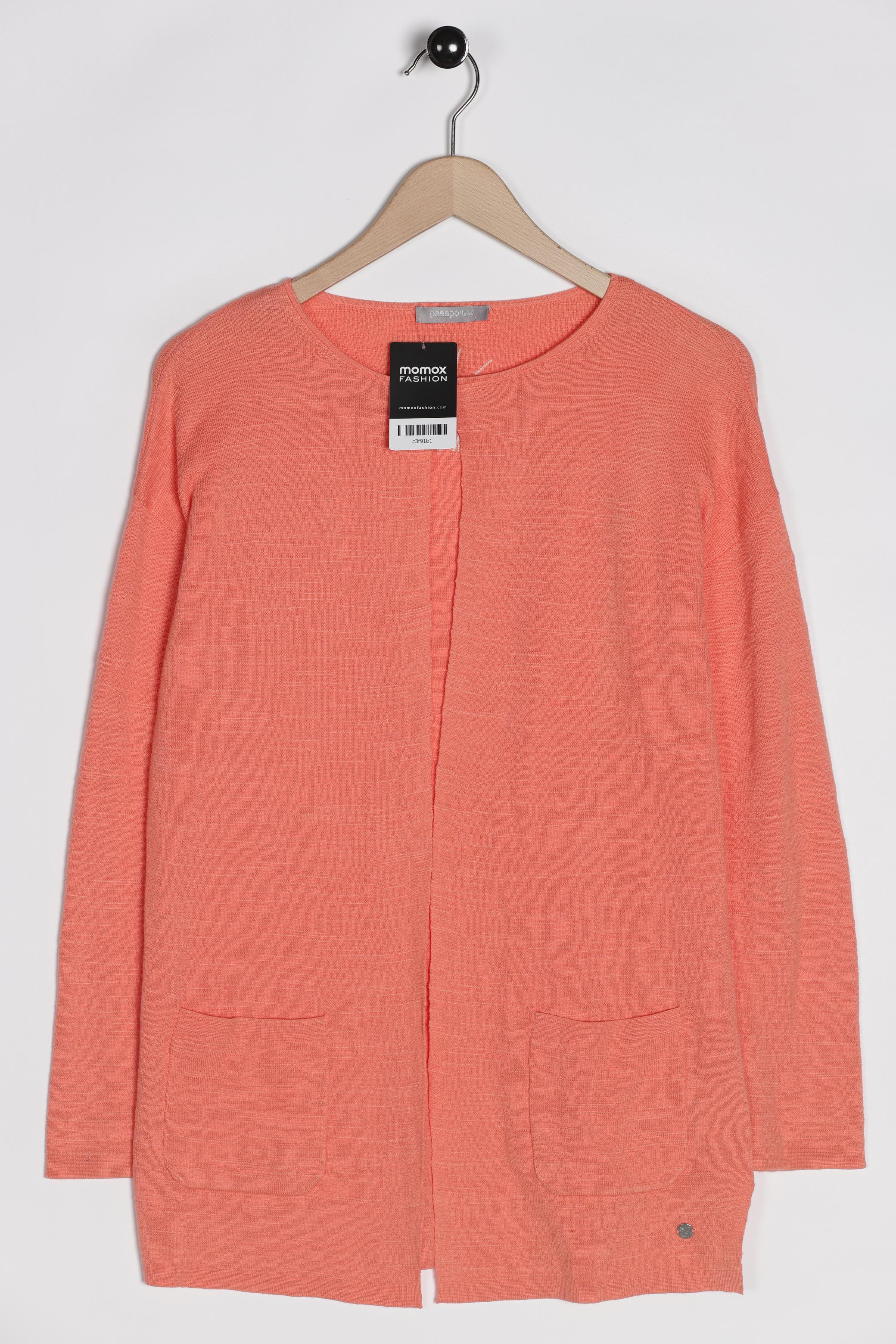 

passport Damen Strickjacke, orange, Gr. 38