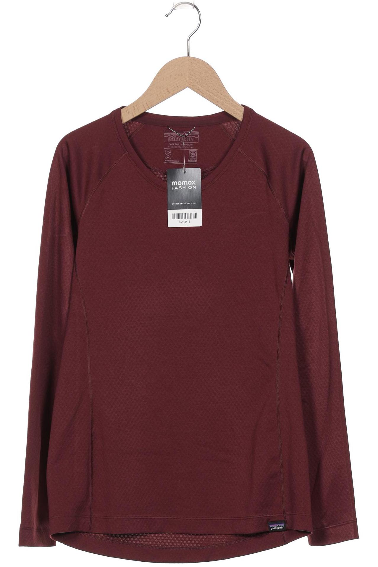 

patagonia Damen Langarmshirt, bordeaux, Gr. 36