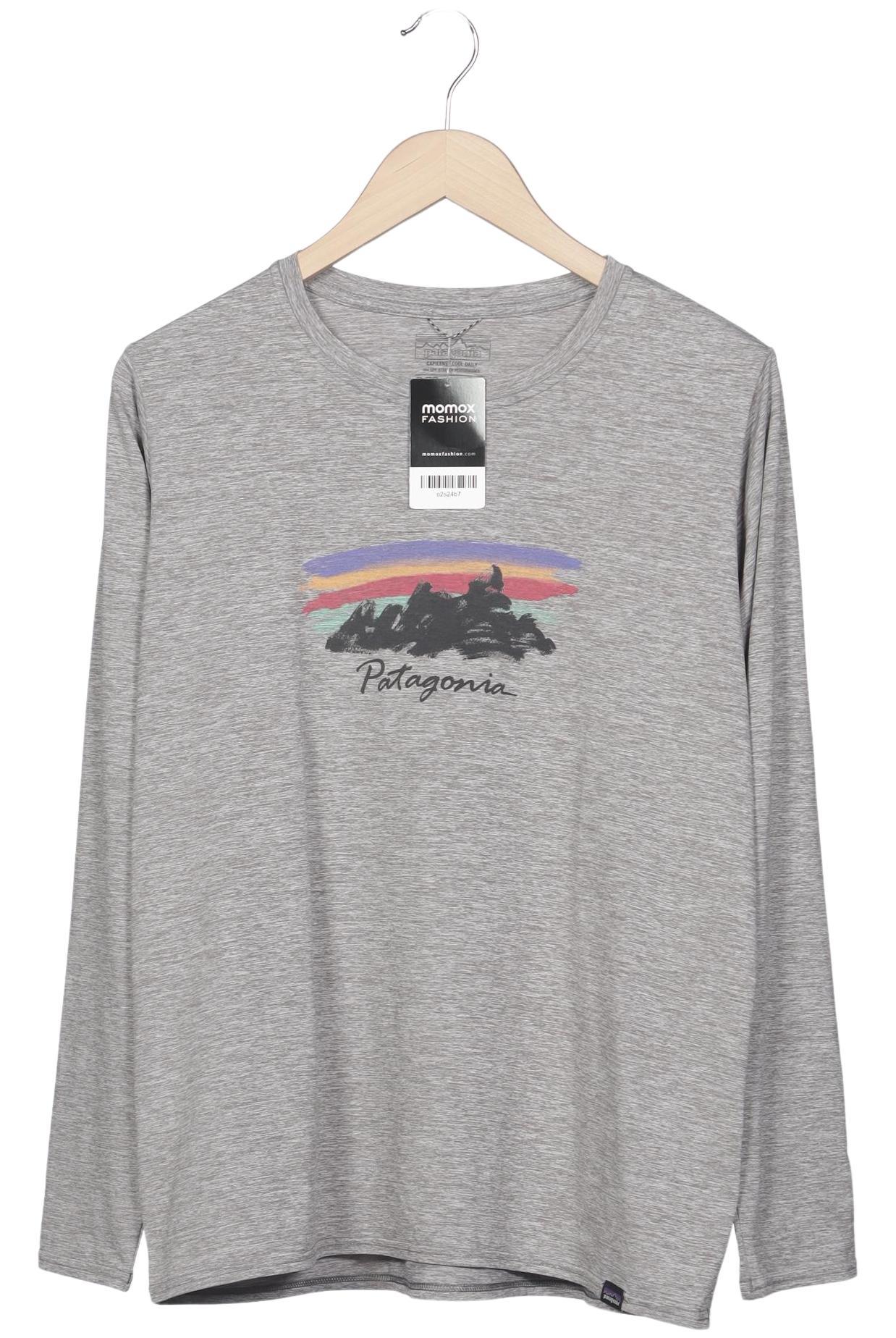 

patagonia Damen Langarmshirt, grau, Gr. 44