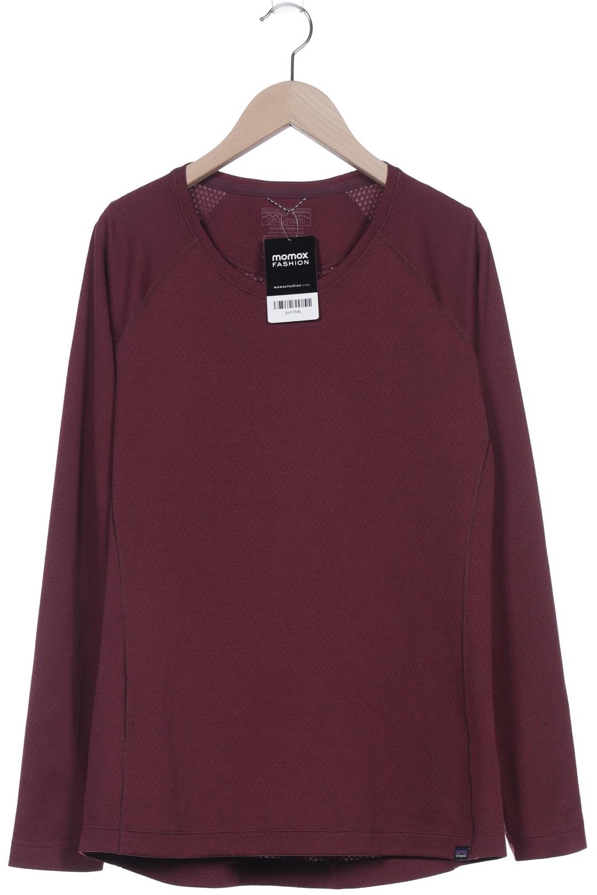 

patagonia Damen Langarmshirt, bordeaux, Gr. 42