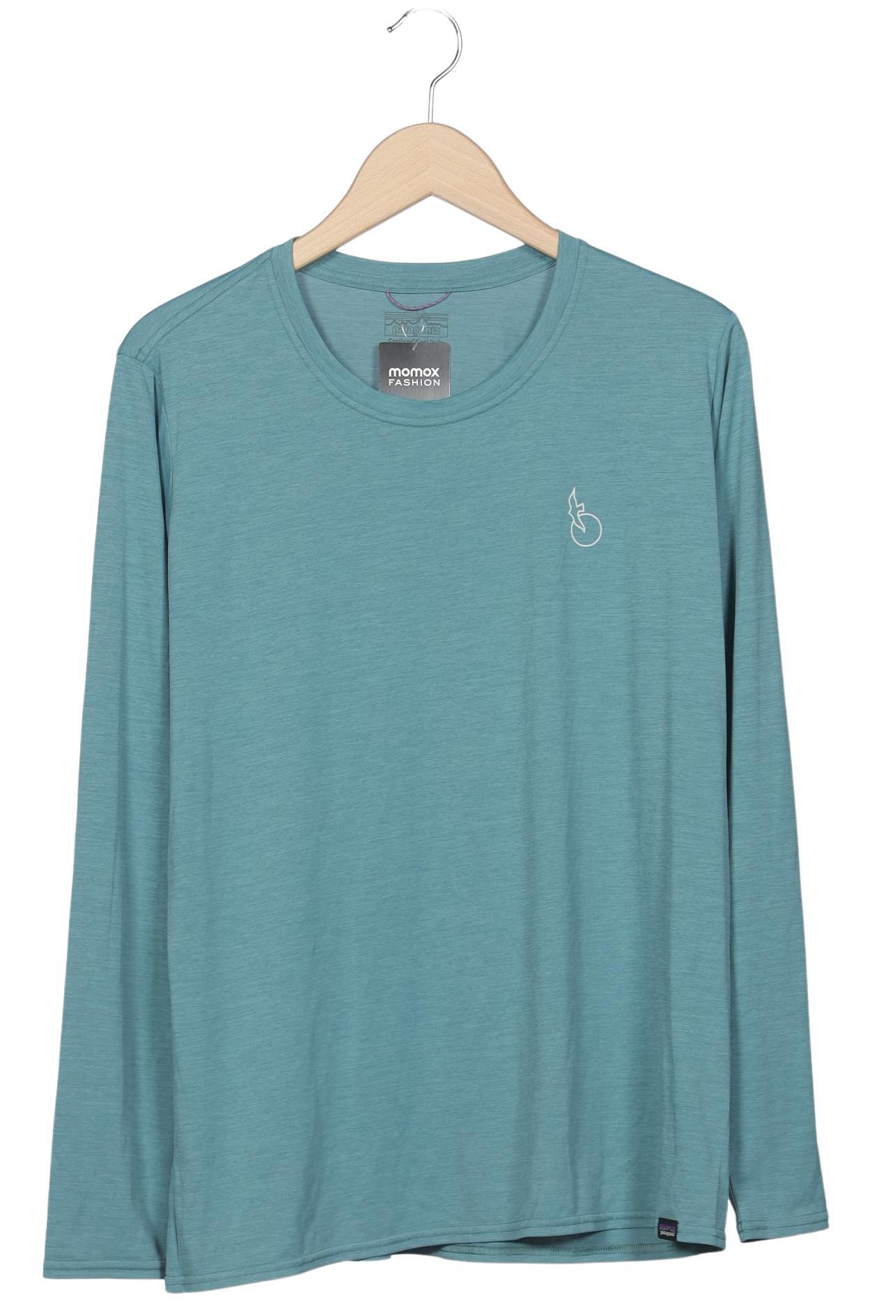 

patagonia Damen Langarmshirt, türkis, Gr. 44