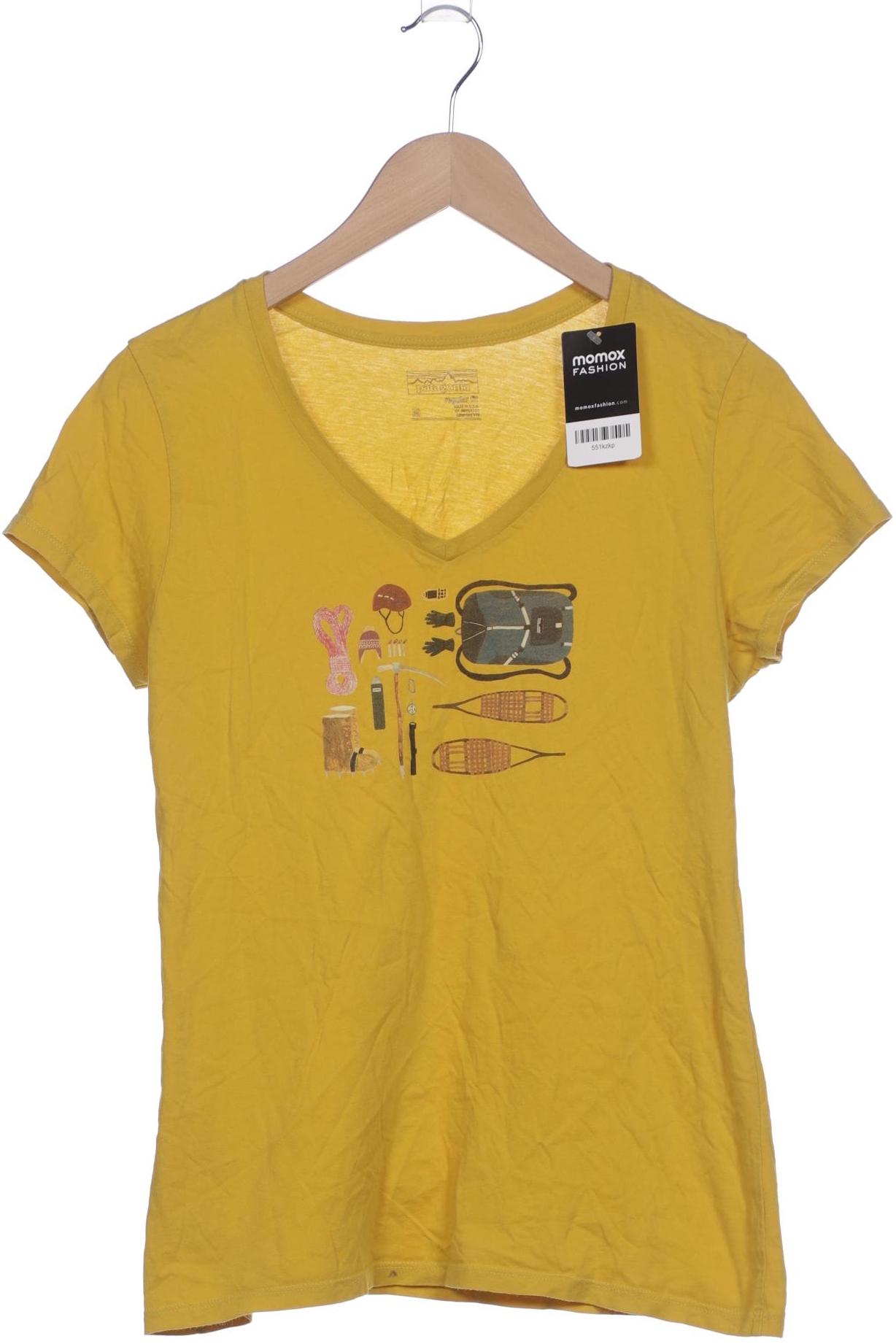 

patagonia Damen T-Shirt, gelb, Gr. 38