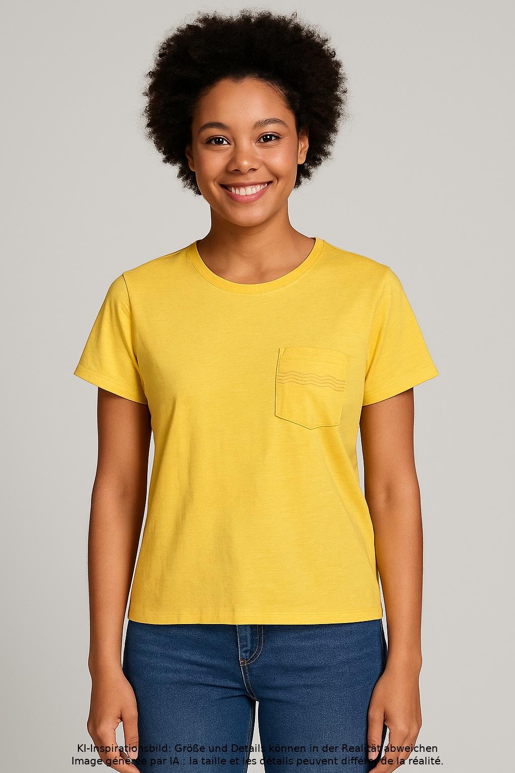 

patagonia Damen T-Shirt, gelb, Gr. 36
