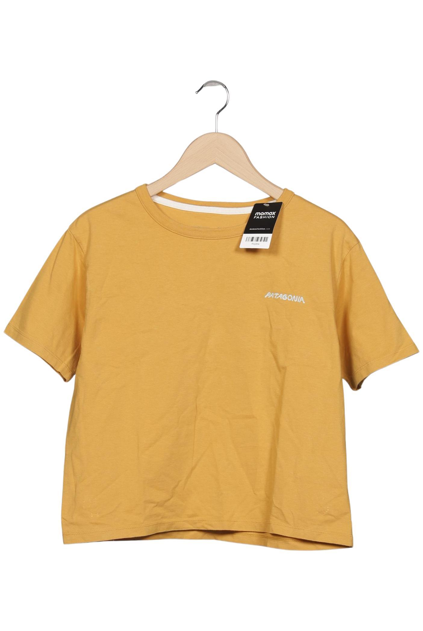 

patagonia Damen T-Shirt, gelb, Gr. 34