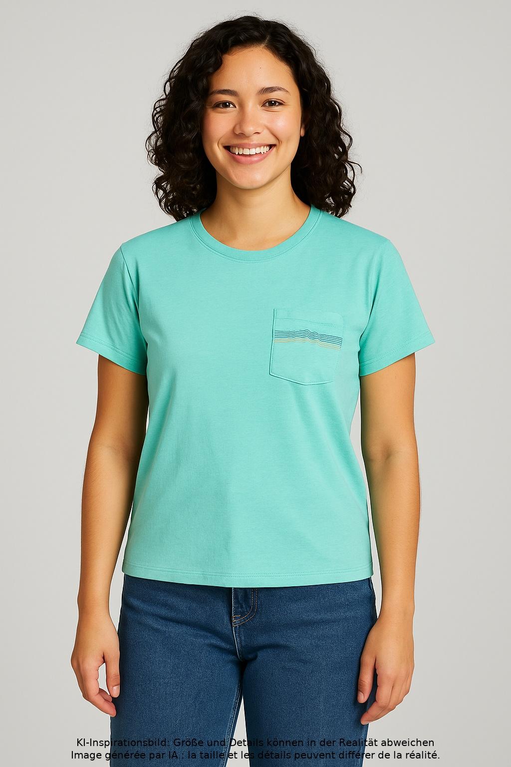 

patagonia Damen T-Shirt, türkis, Gr. 36