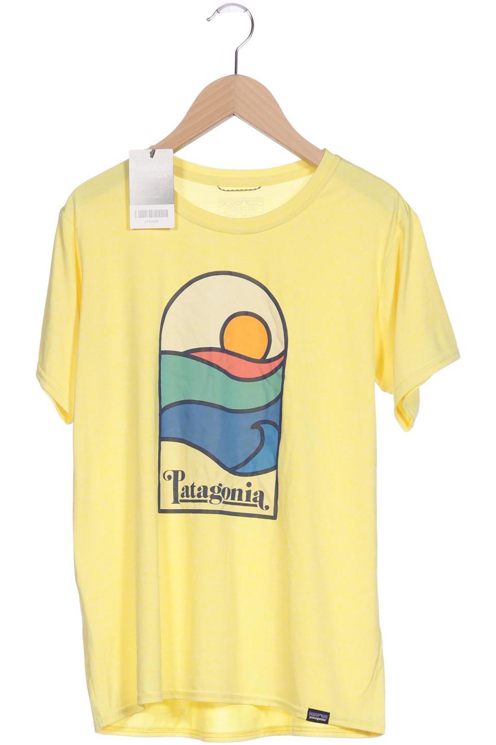 

patagonia Damen T-Shirt, gelb, Gr. 38