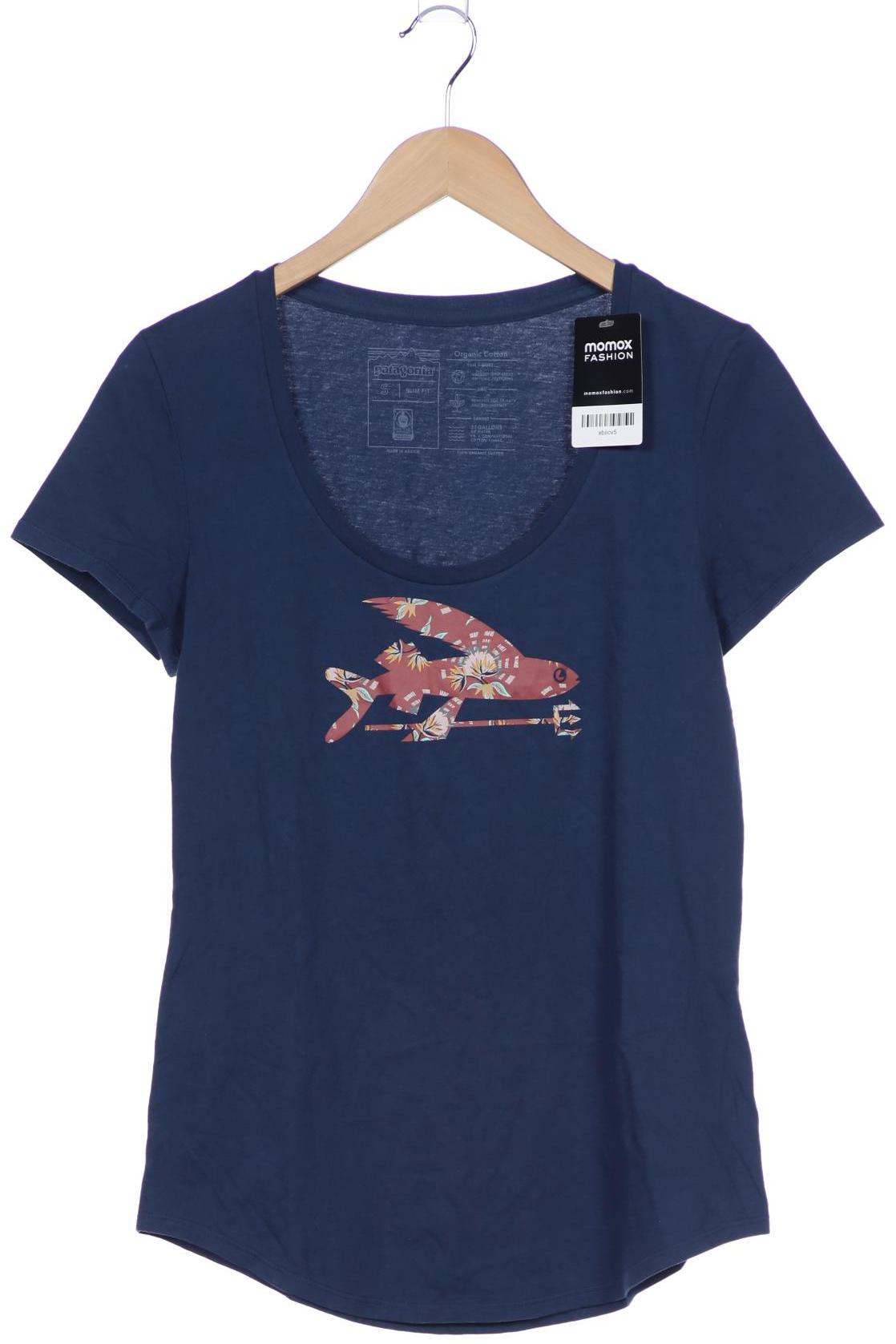 

patagonia Damen T-Shirt, marineblau, Gr. 36