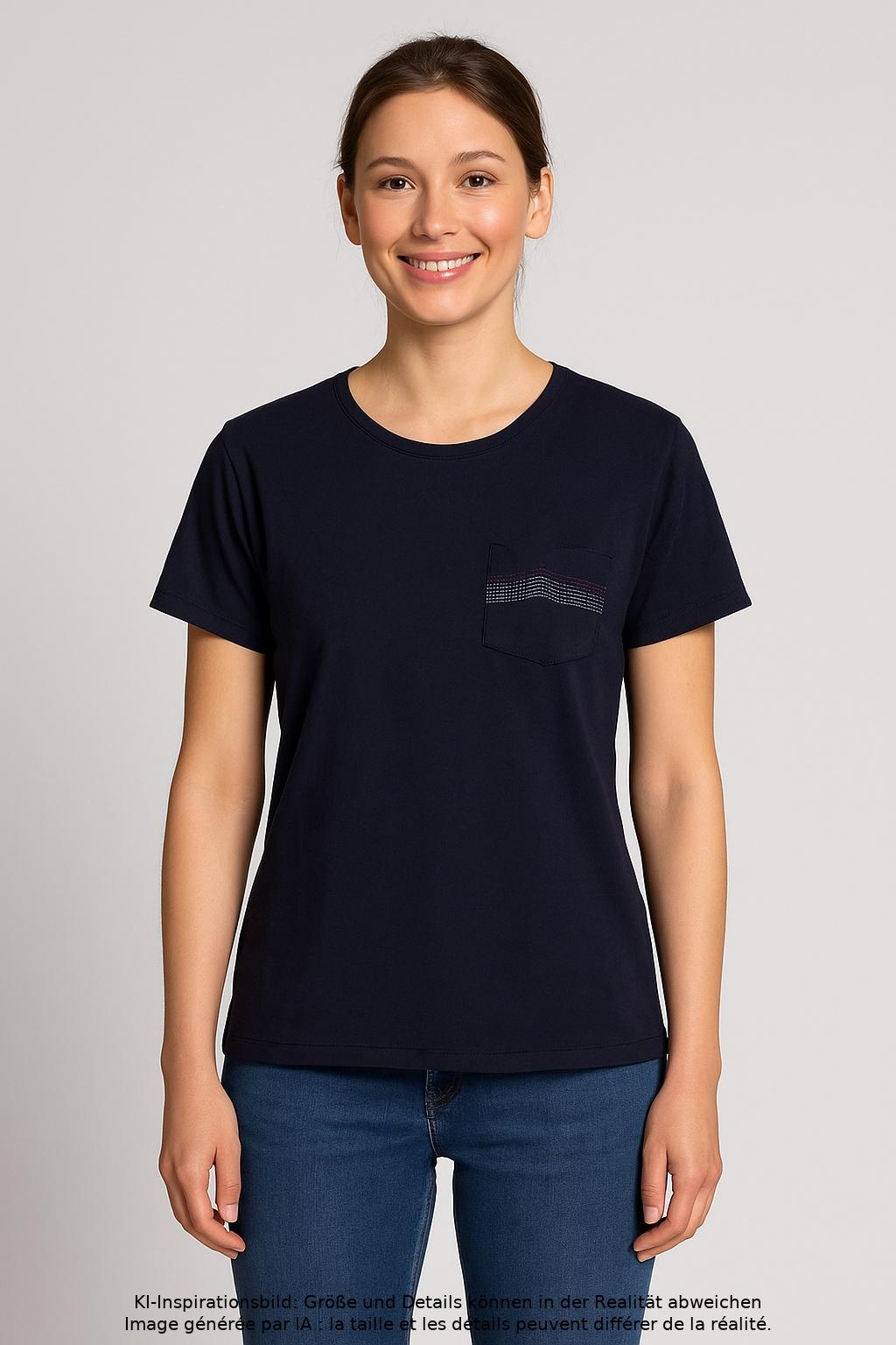 

patagonia Damen T-Shirt, marineblau, Gr. 36