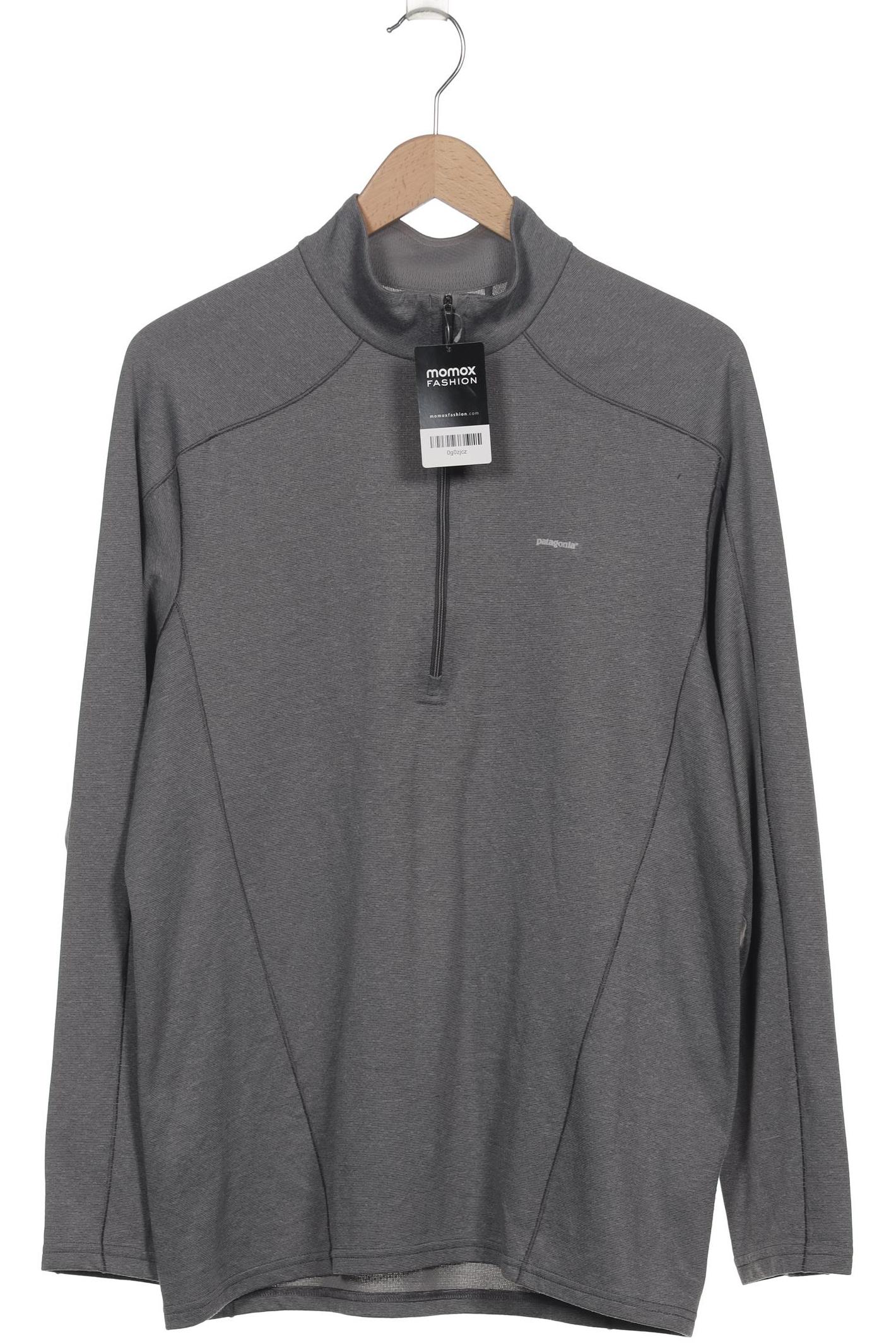 

patagonia Herren Langarmshirt, grau, Gr. 52