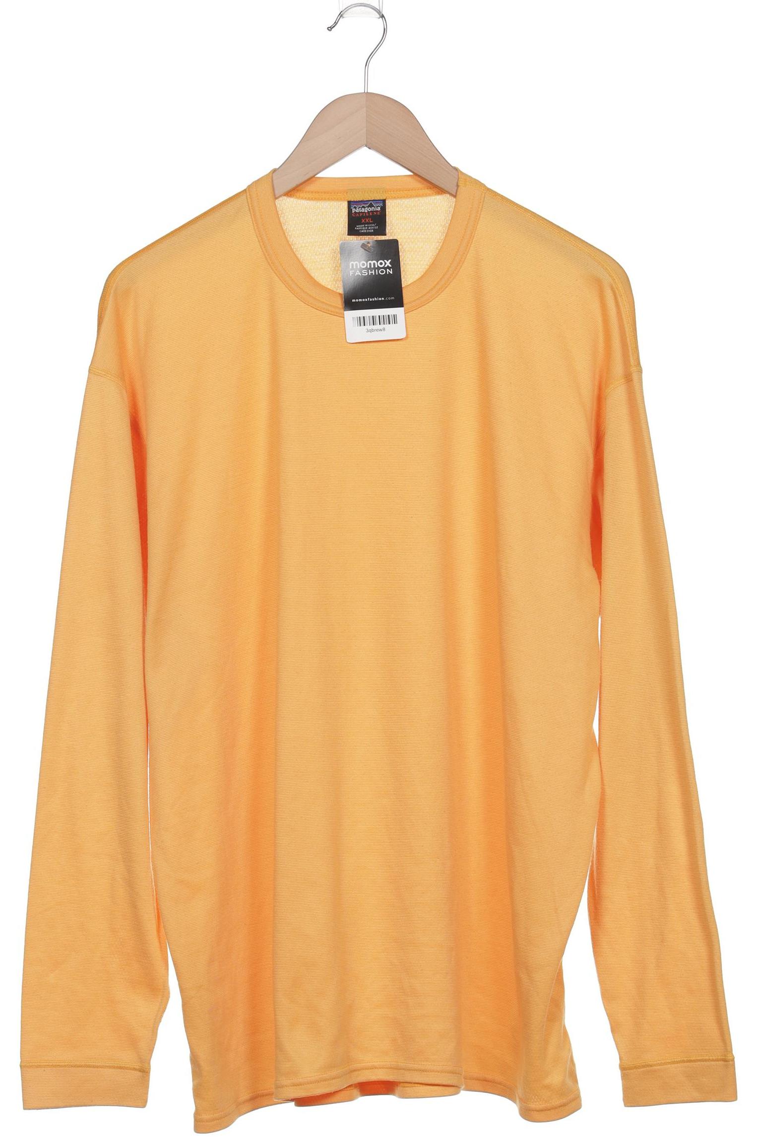 

patagonia Herren Langarmshirt, orange, Gr. 56