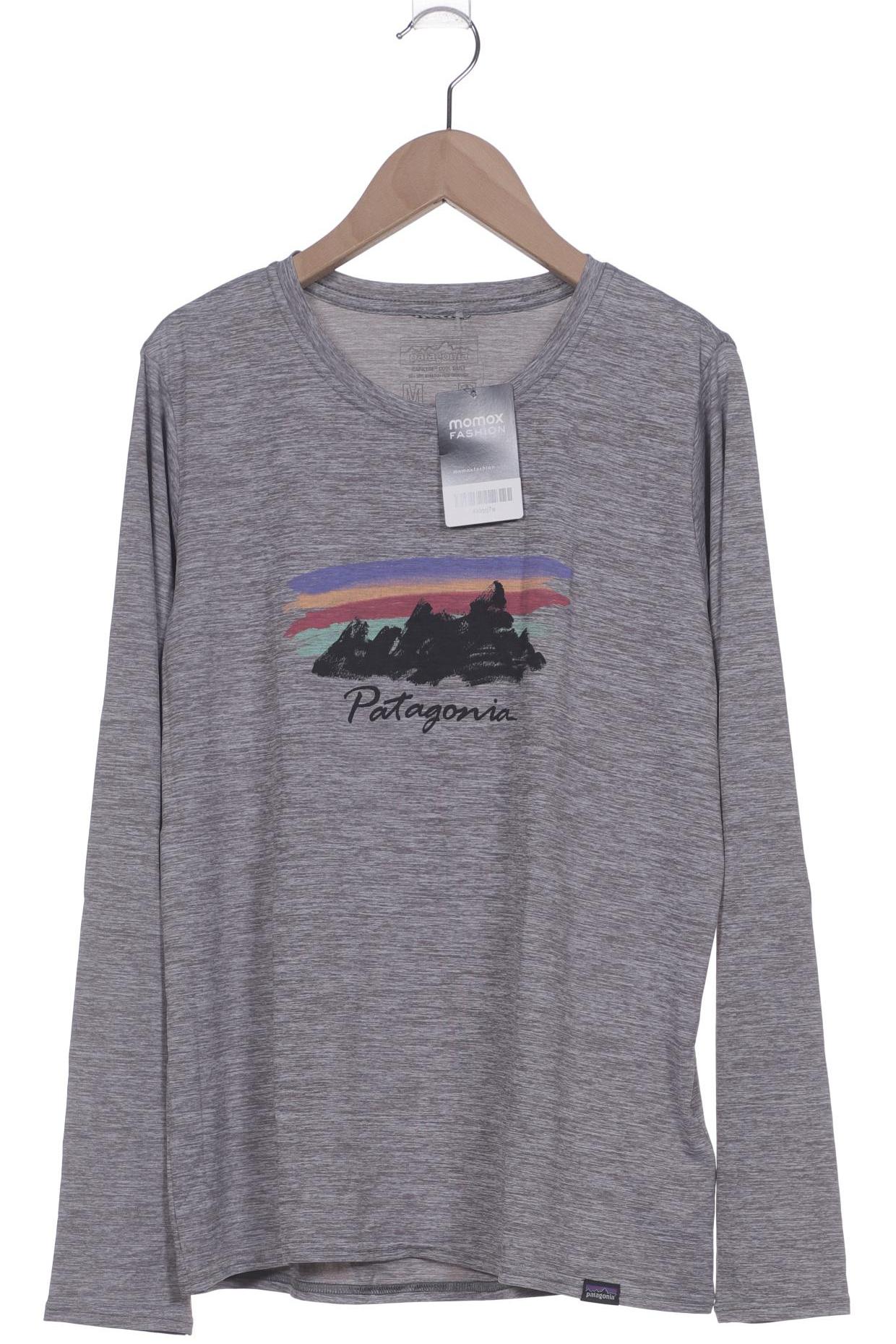 

patagonia Herren Langarmshirt, grau, Gr. 48