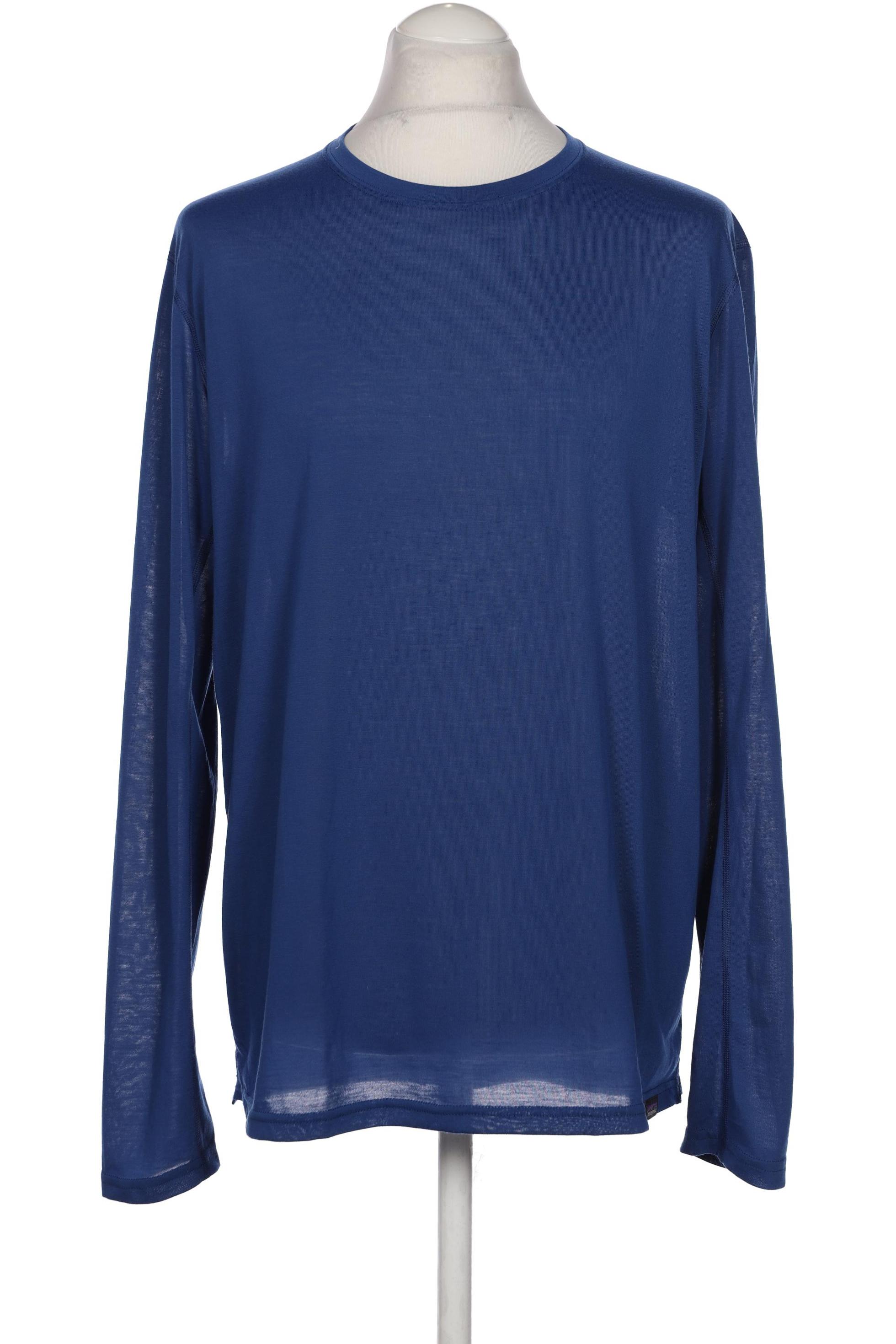 

patagonia Herren Langarmshirt, blau, Gr. 52