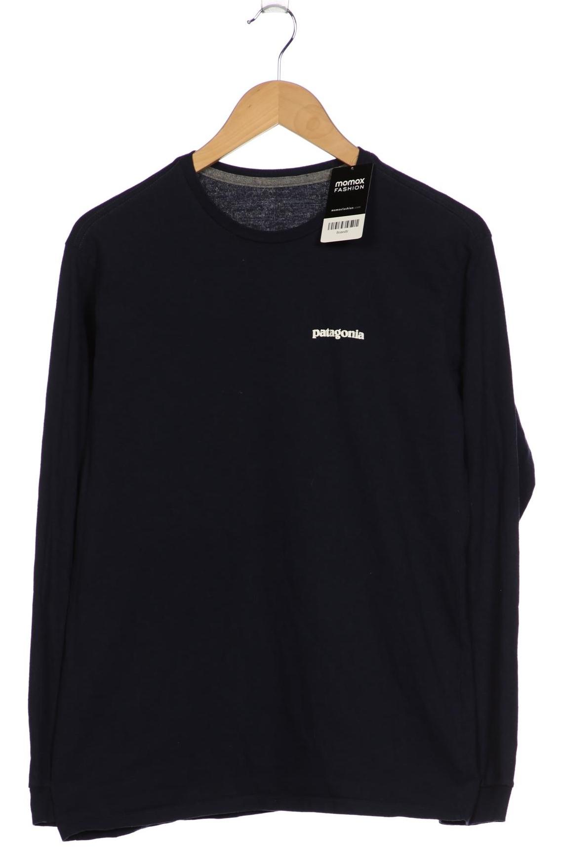 

patagonia Herren Langarmshirt, marineblau, Gr. 46