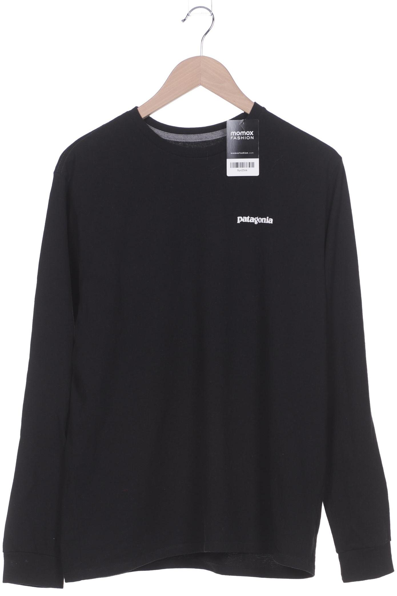 

patagonia Herren Langarmshirt, schwarz
