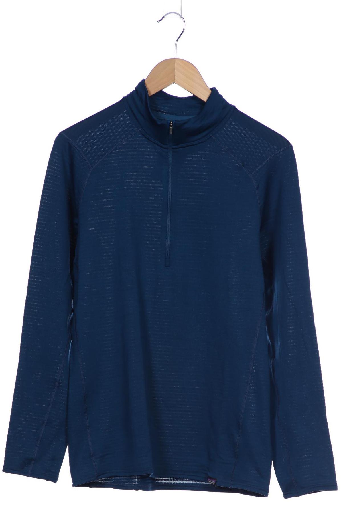 

patagonia Herren Langarmshirt, türkis, Gr. 48