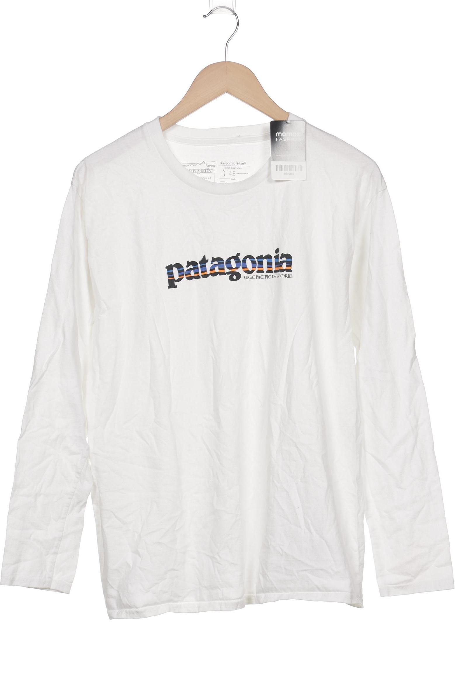 

patagonia Herren Langarmshirt, weiß, Gr. 54