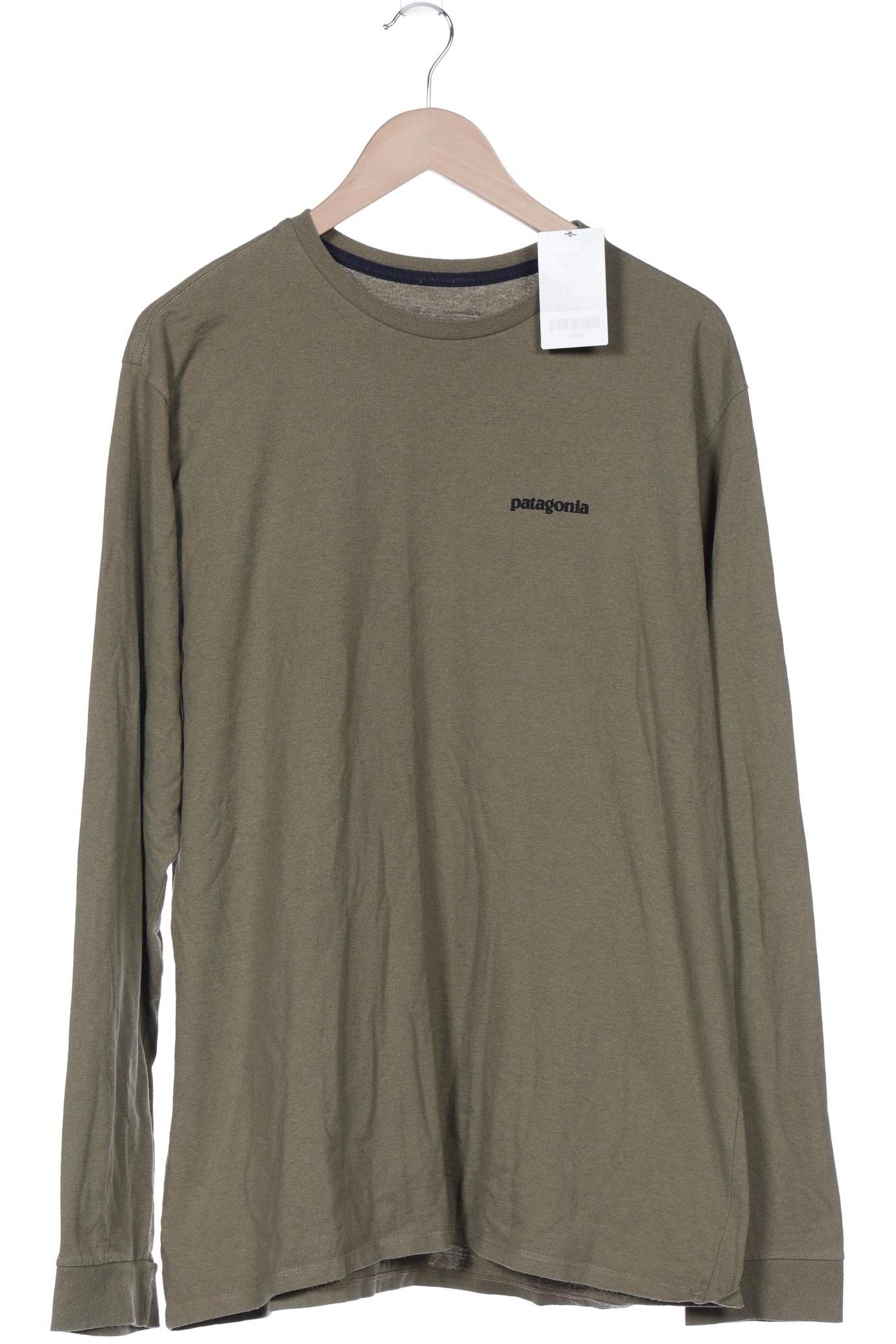 

patagonia Herren Langarmshirt, grün, Gr. 54