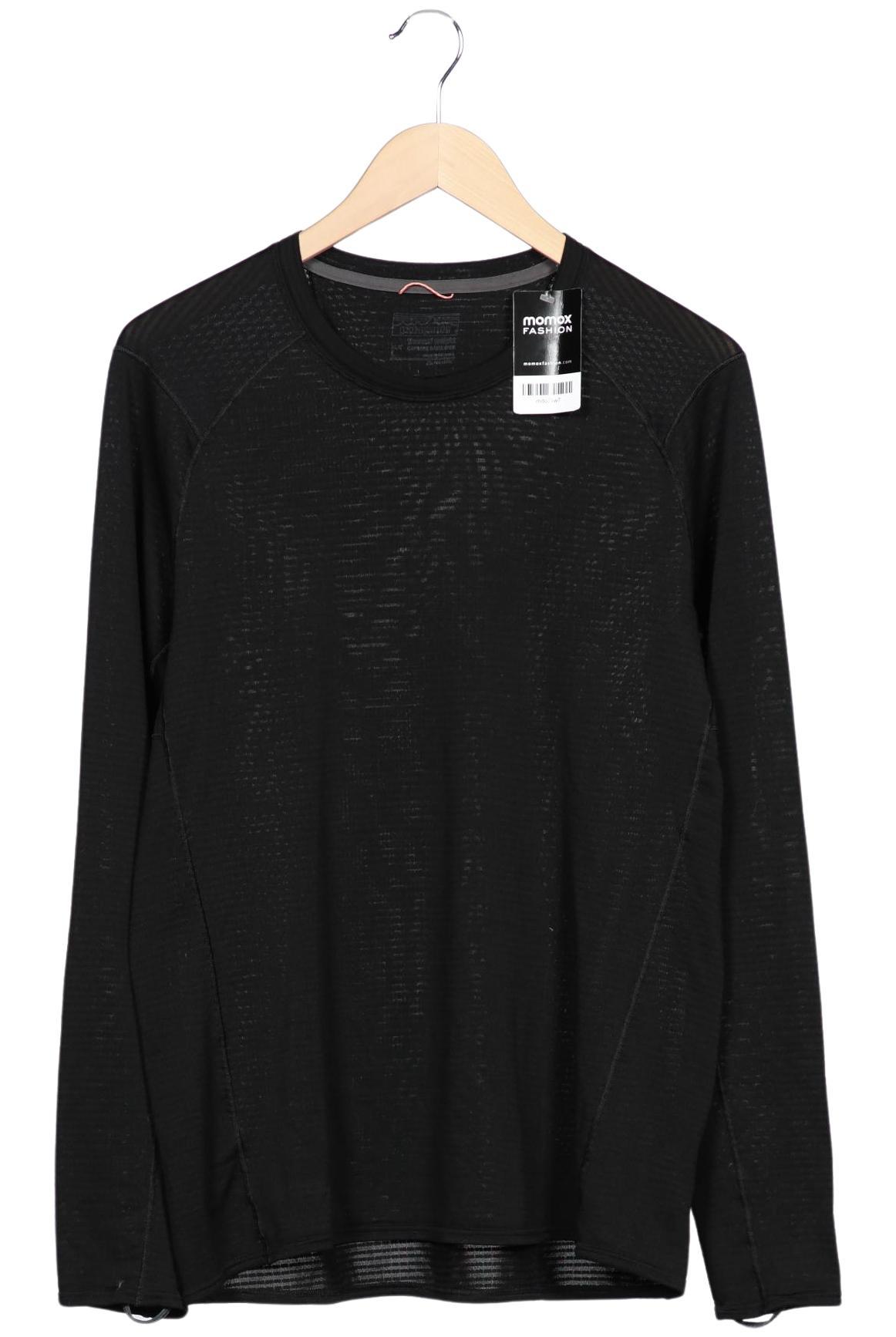 

patagonia Herren Langarmshirt, schwarz, Gr. 52