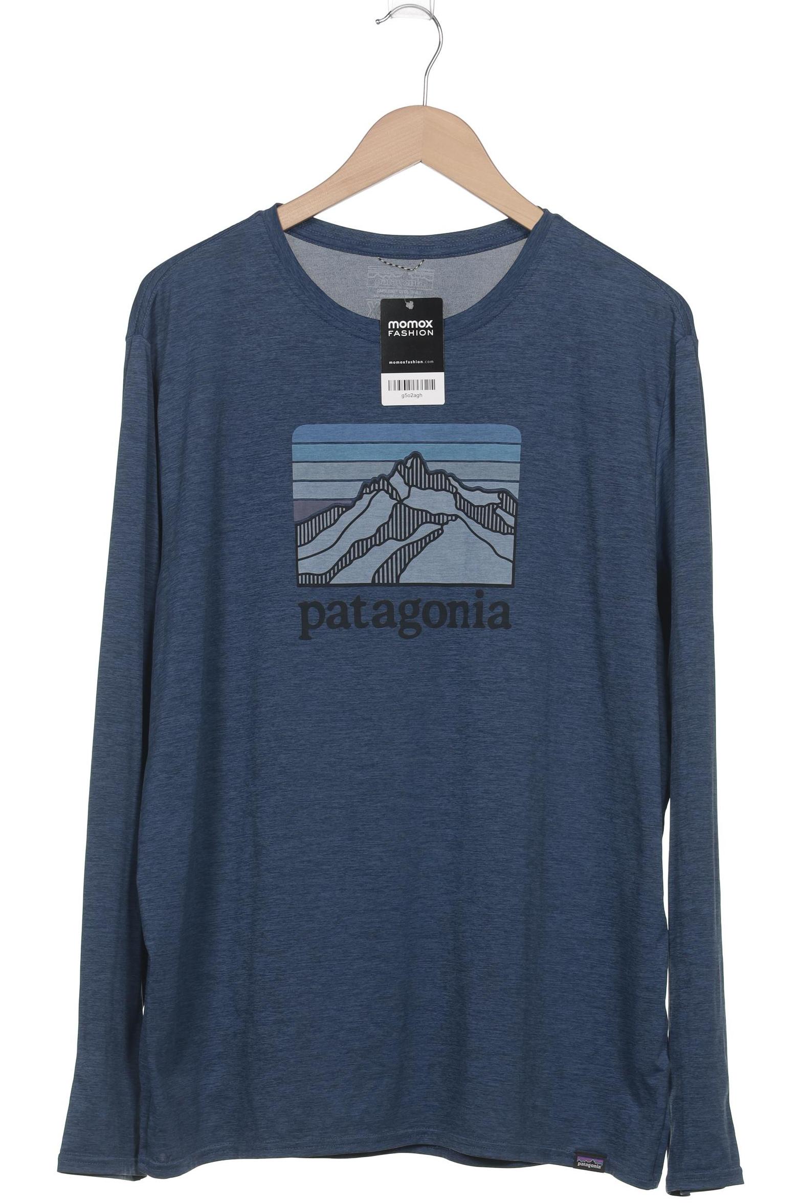 

patagonia Herren Langarmshirt, marineblau, Gr. 54