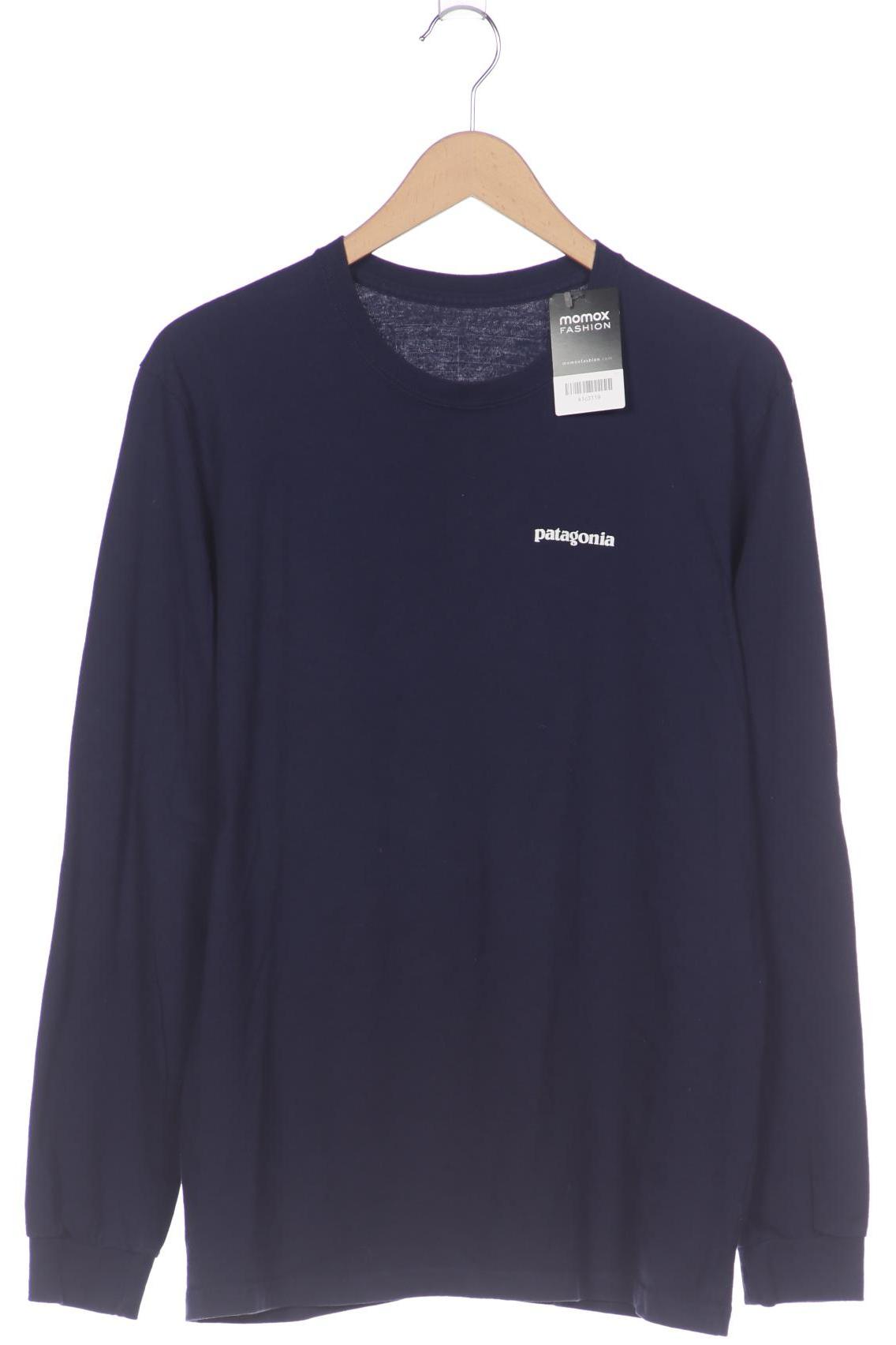 

patagonia Herren Langarmshirt, marineblau, Gr. 48