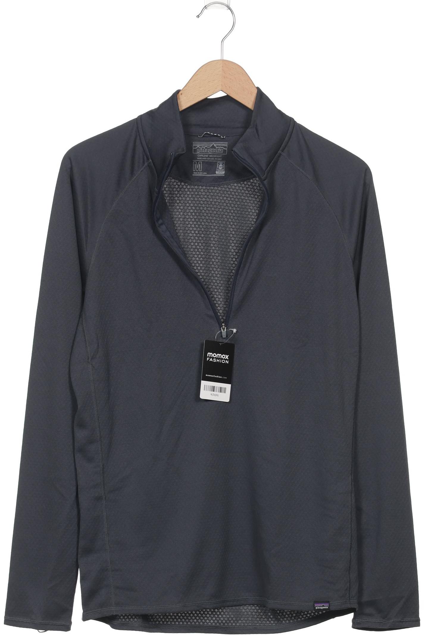 

patagonia Herren Langarmshirt, grau, Gr. 48