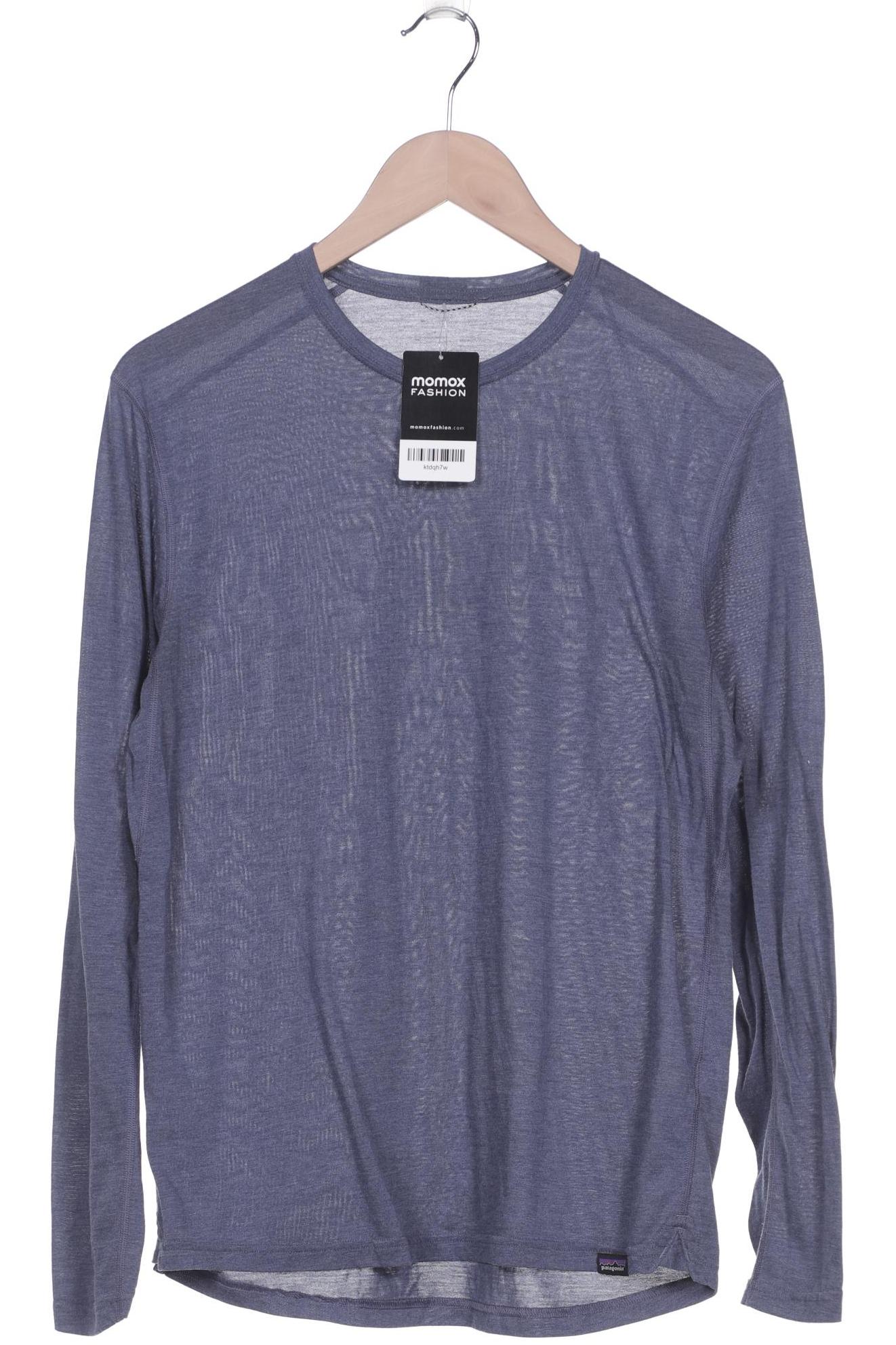 

patagonia Herren Langarmshirt, blau
