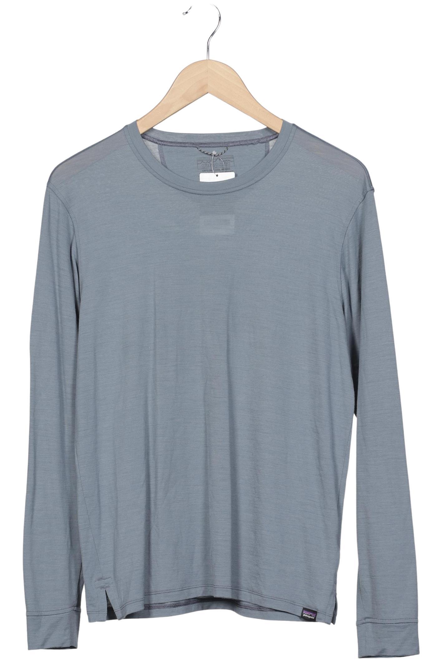 

patagonia Herren Langarmshirt, hellblau, Gr. 48