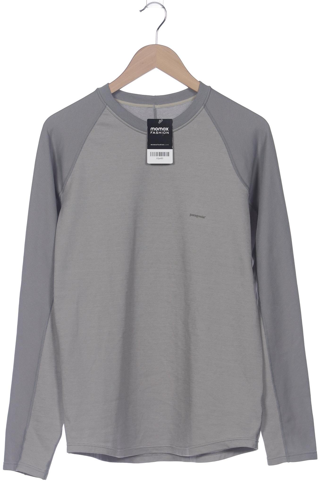 

patagonia Herren Langarmshirt, grau, Gr. 52
